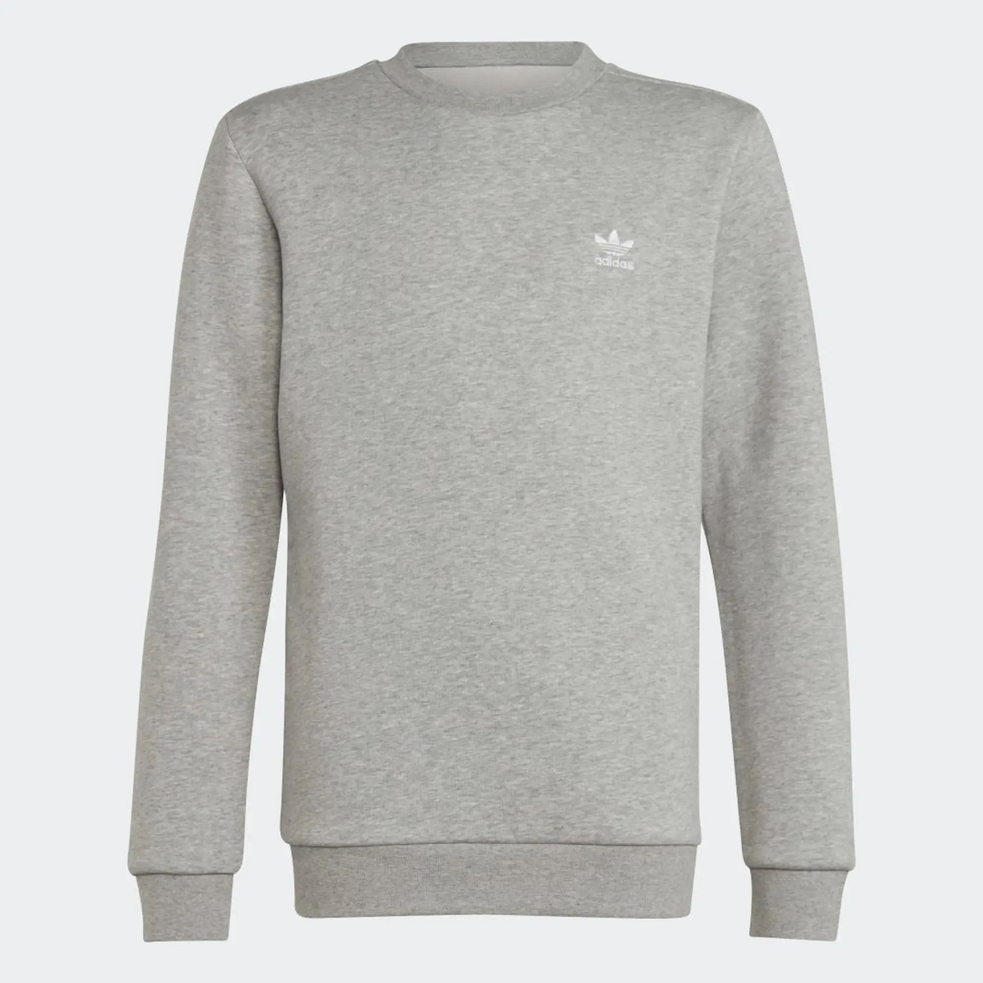 adidas Originals Junior Adicolor Trefoil Sweatshirt (long Sleeve) - Dark Grey, Dark Grey