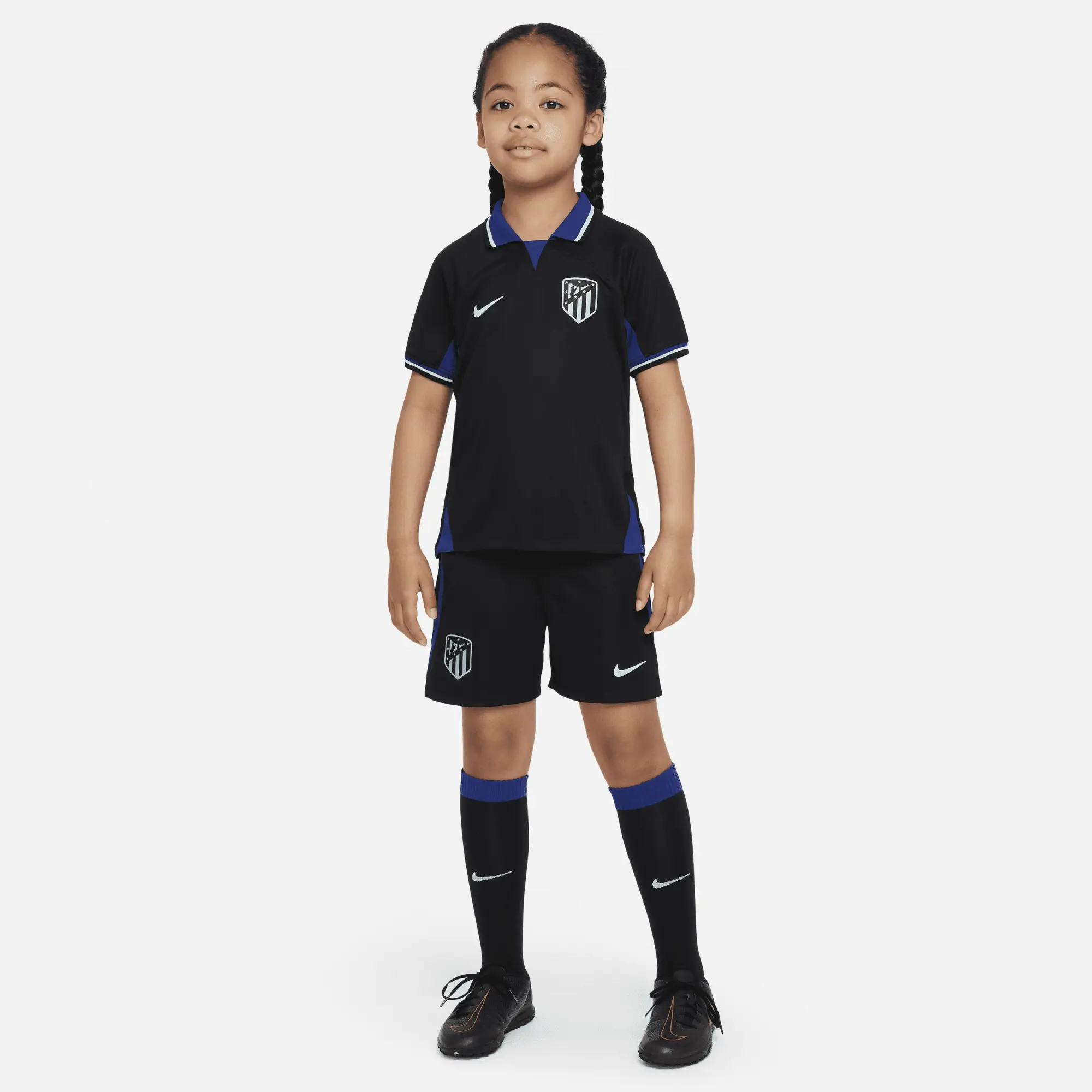 Nike Atlético Madrid Kids SS Away Mini Kit 2022/23