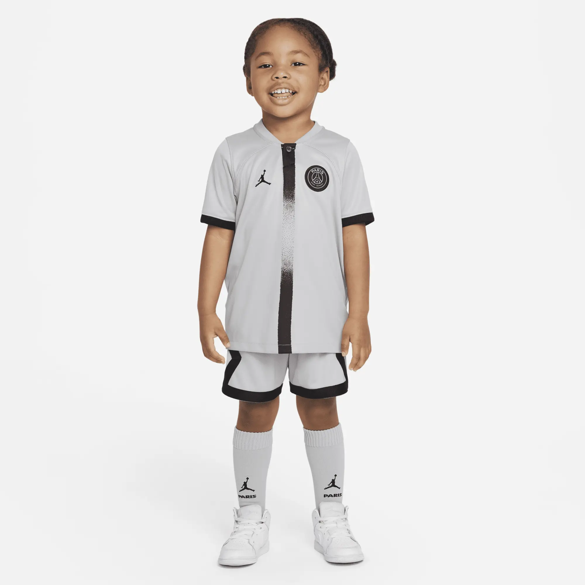 Nike Paris Saint Germain Kids SS Away Mini Kit 2022/23