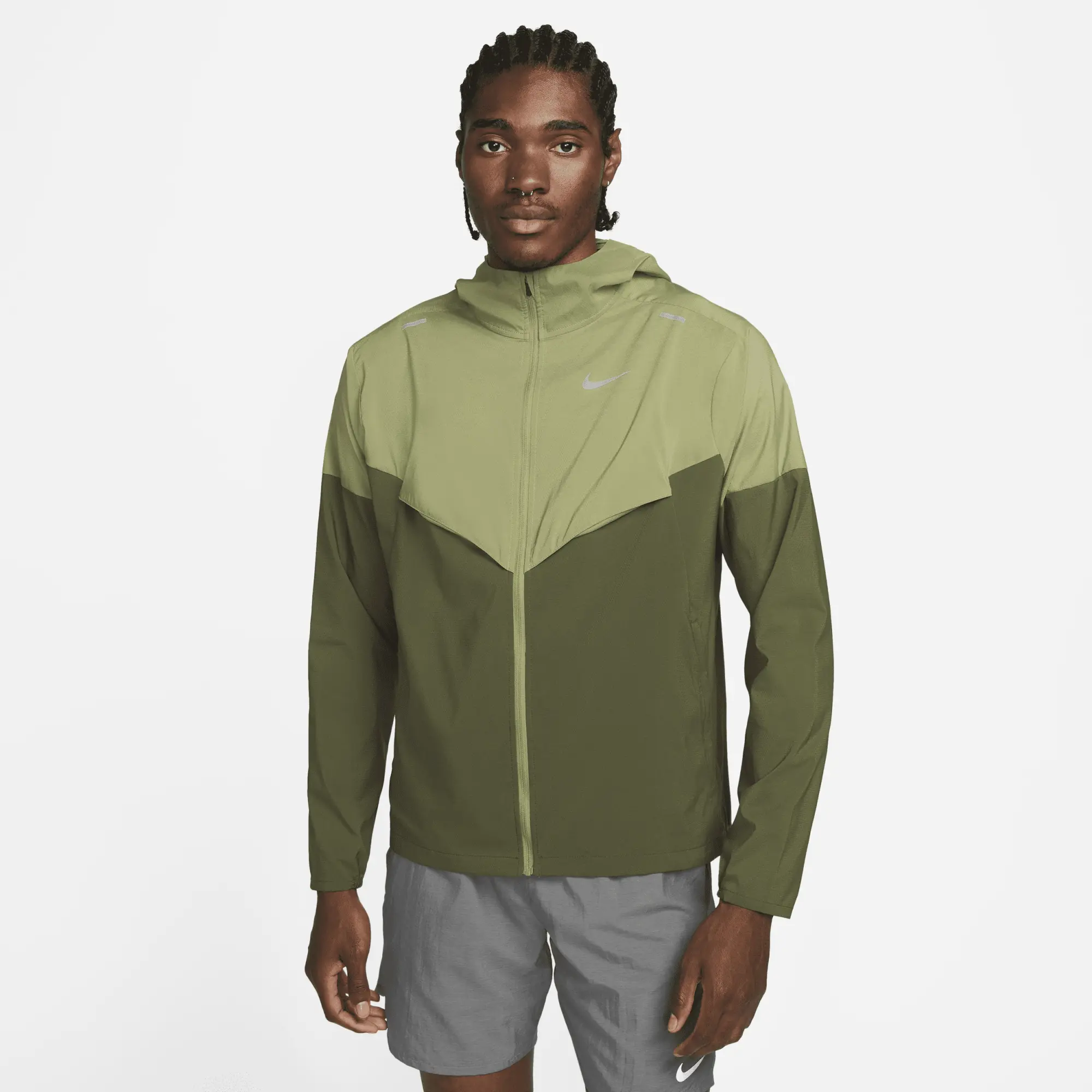 Nike Windrunner Men's Running Jacket - Green