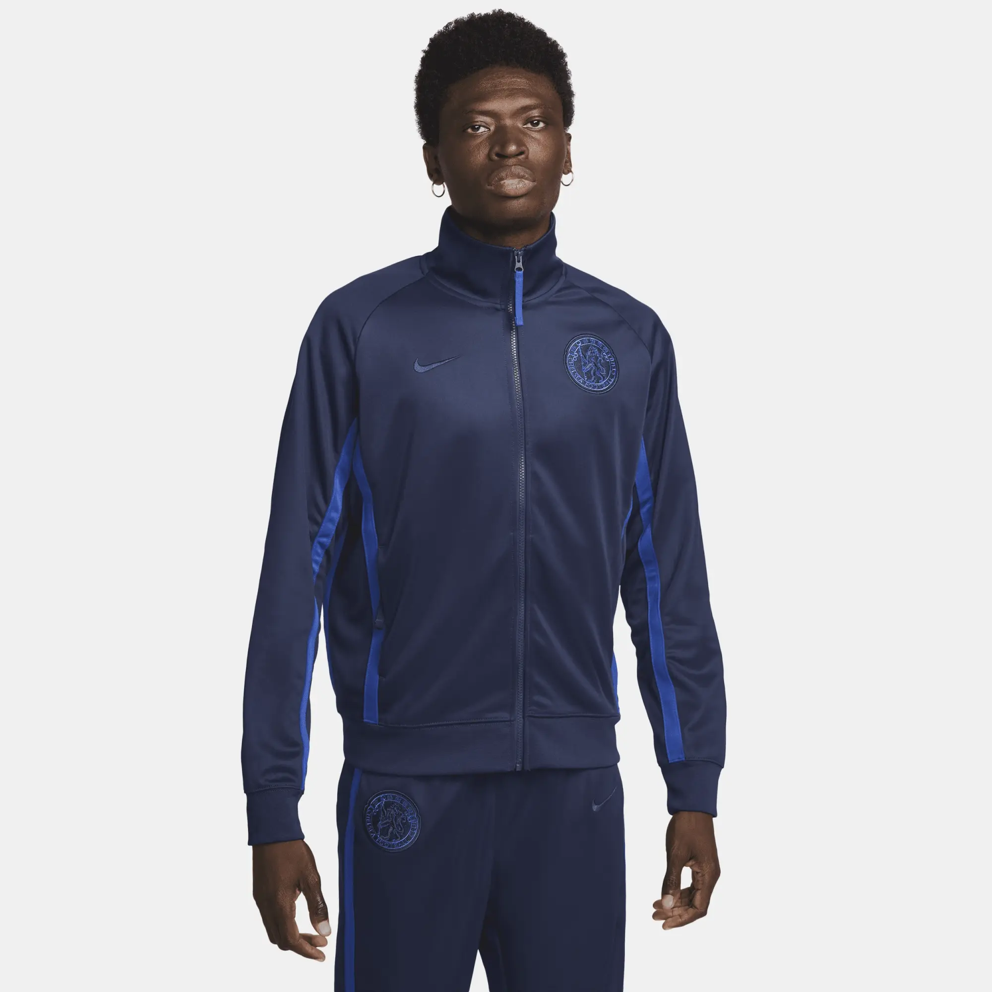 Nike Chelsea Jacket Nsw Air - College Navy/Rush Blue - Blue