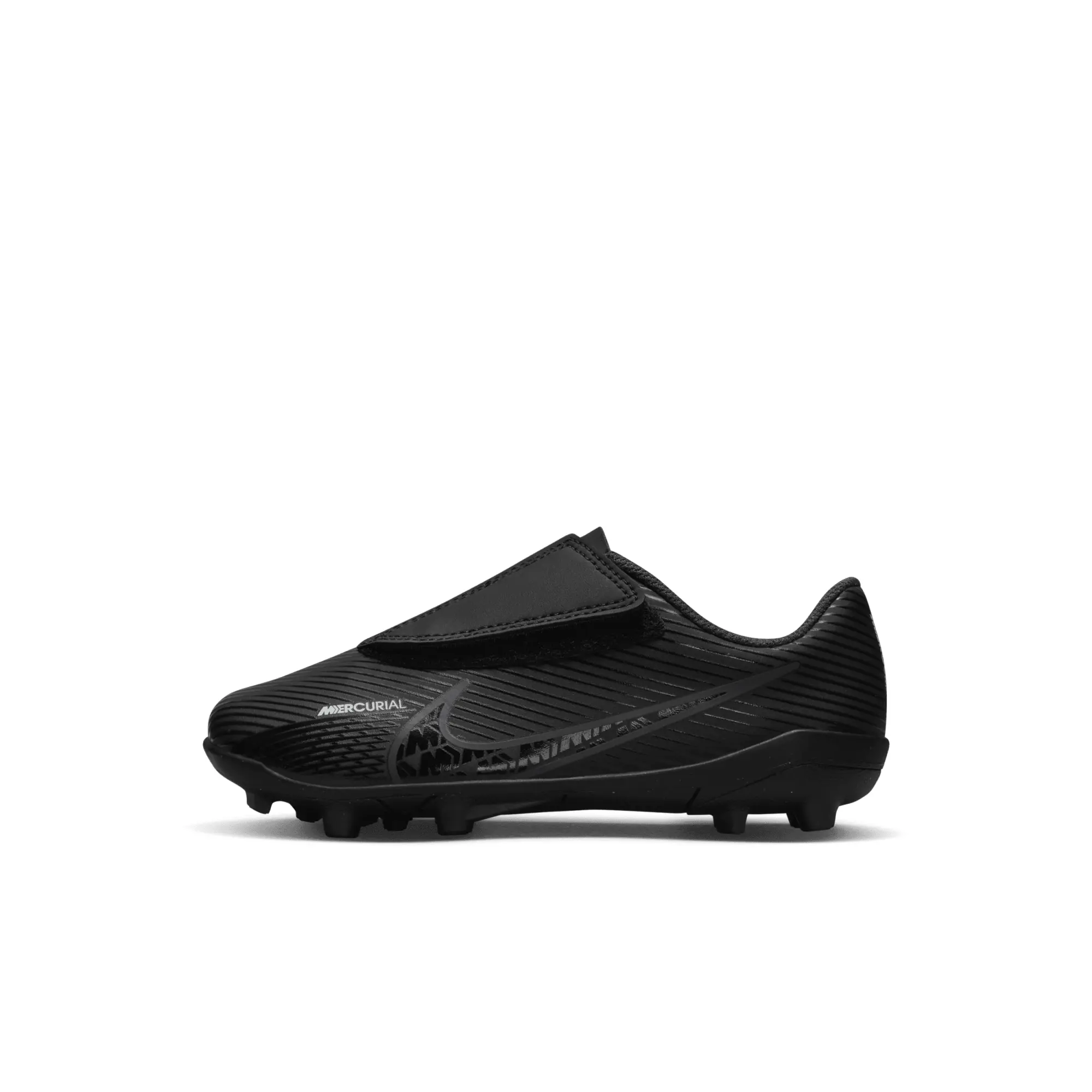 Nike Jr. Mercurial Vapor 15 Club MG Younger Kids' Multi-Ground Football Boot - Black