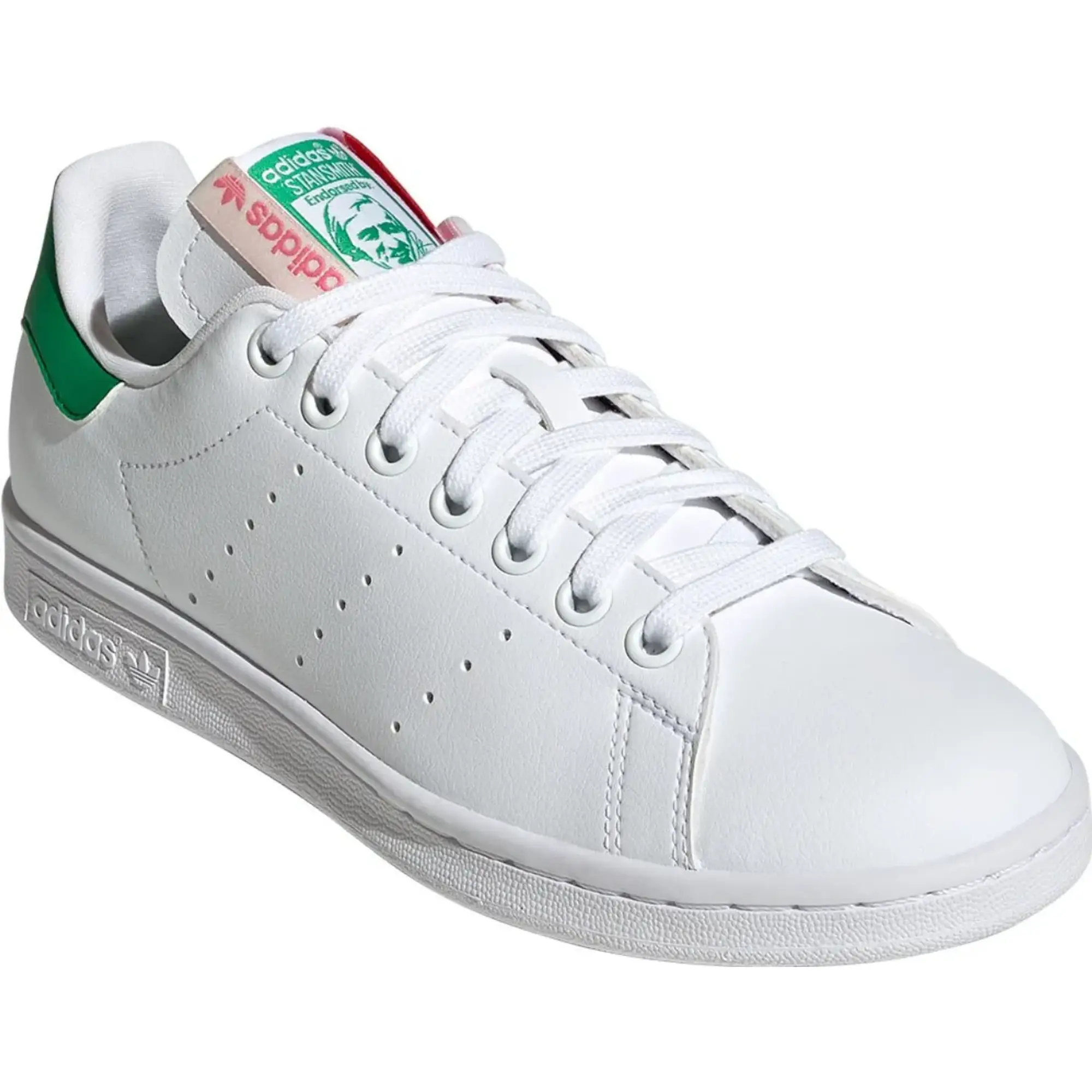 Adidas Stan Smith W Ftw White/ Green/ Bliss Pink