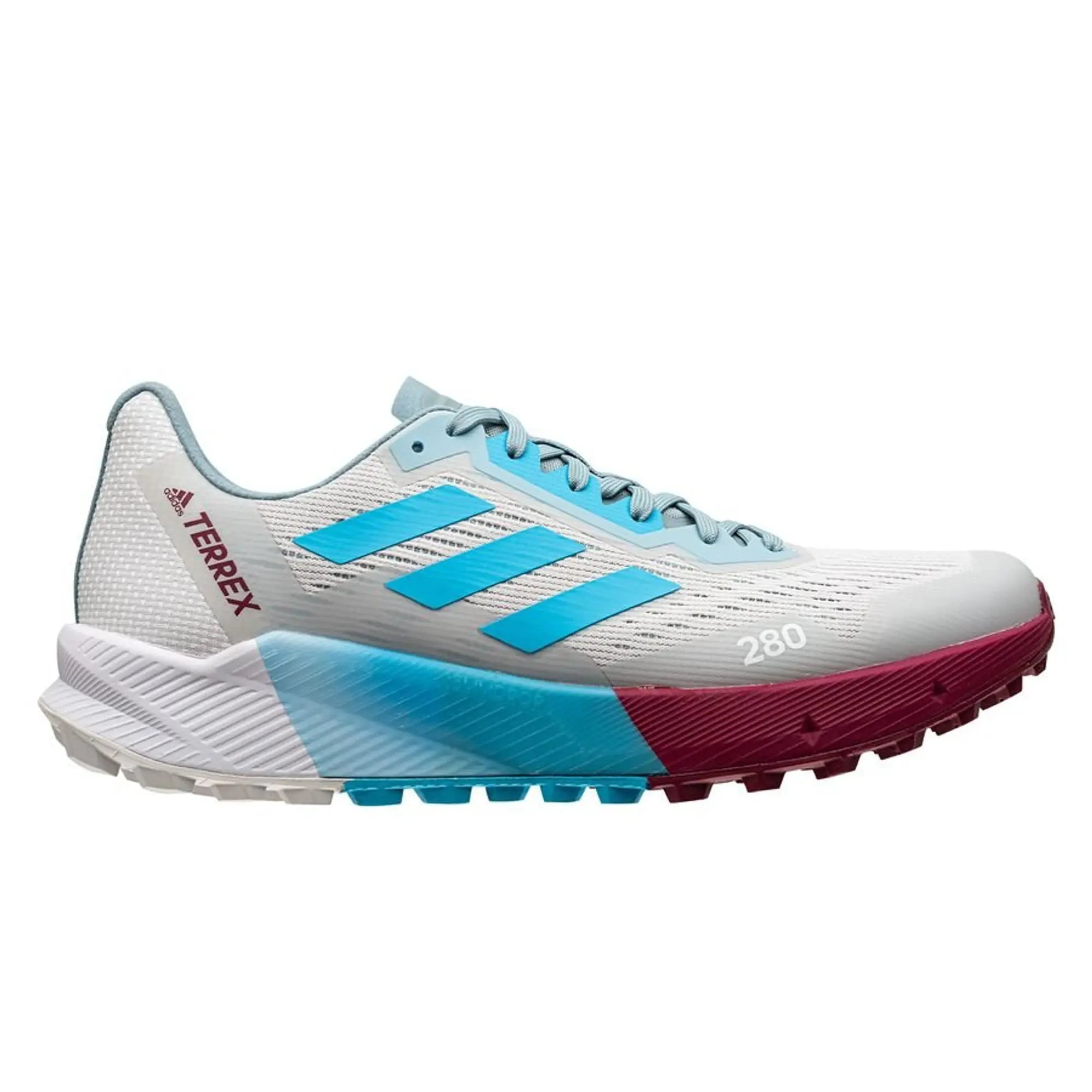adidas Terrex Agravic Flow 2.0 Trail Running Shoe - Grey/blue
