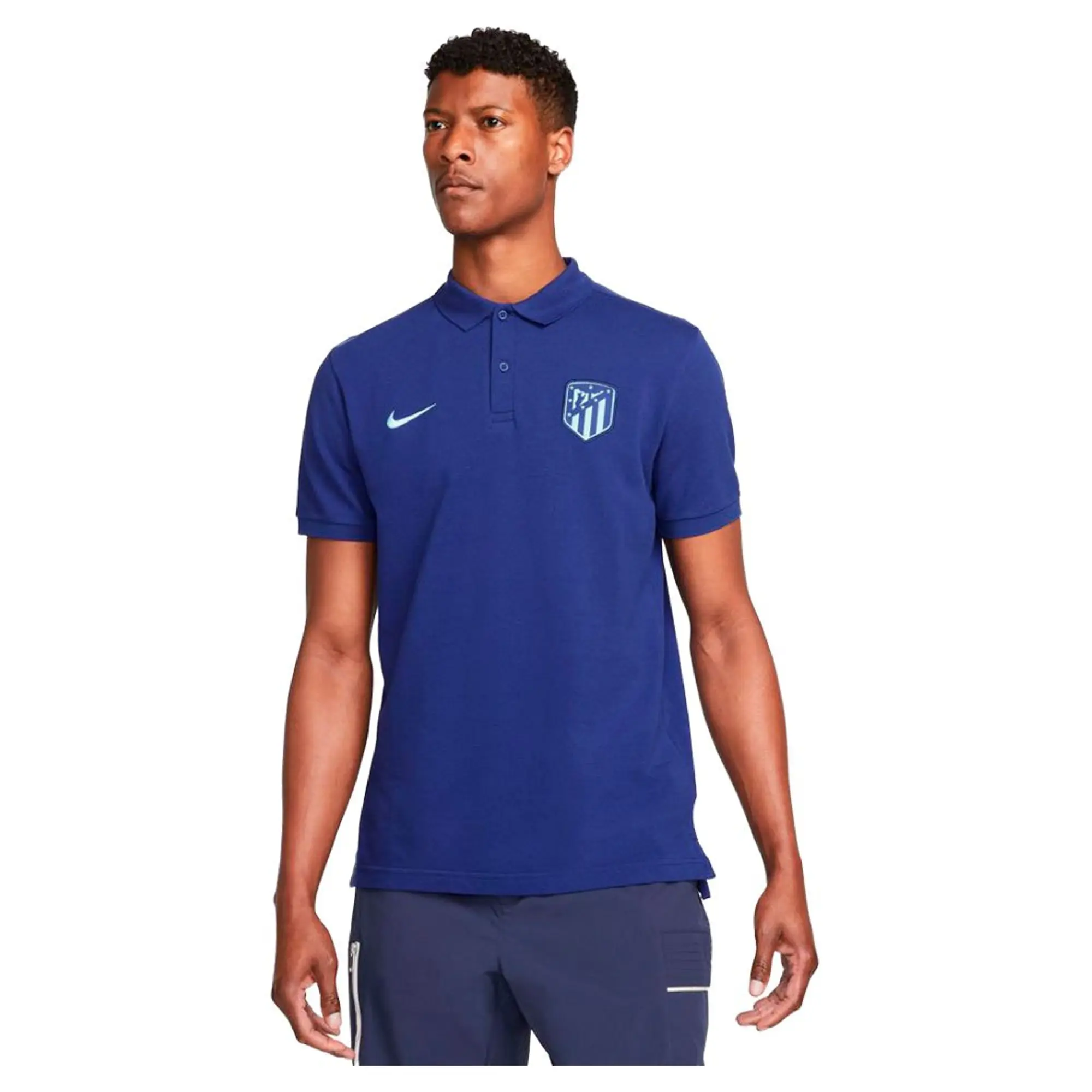 Nike 2022-2023 Atletico Madrid Core Polo Shirt (Navy)