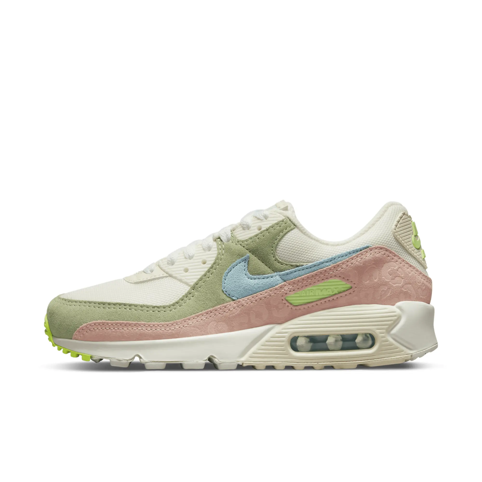Nike Womens Air Max 90 Easter Leopard Shoes