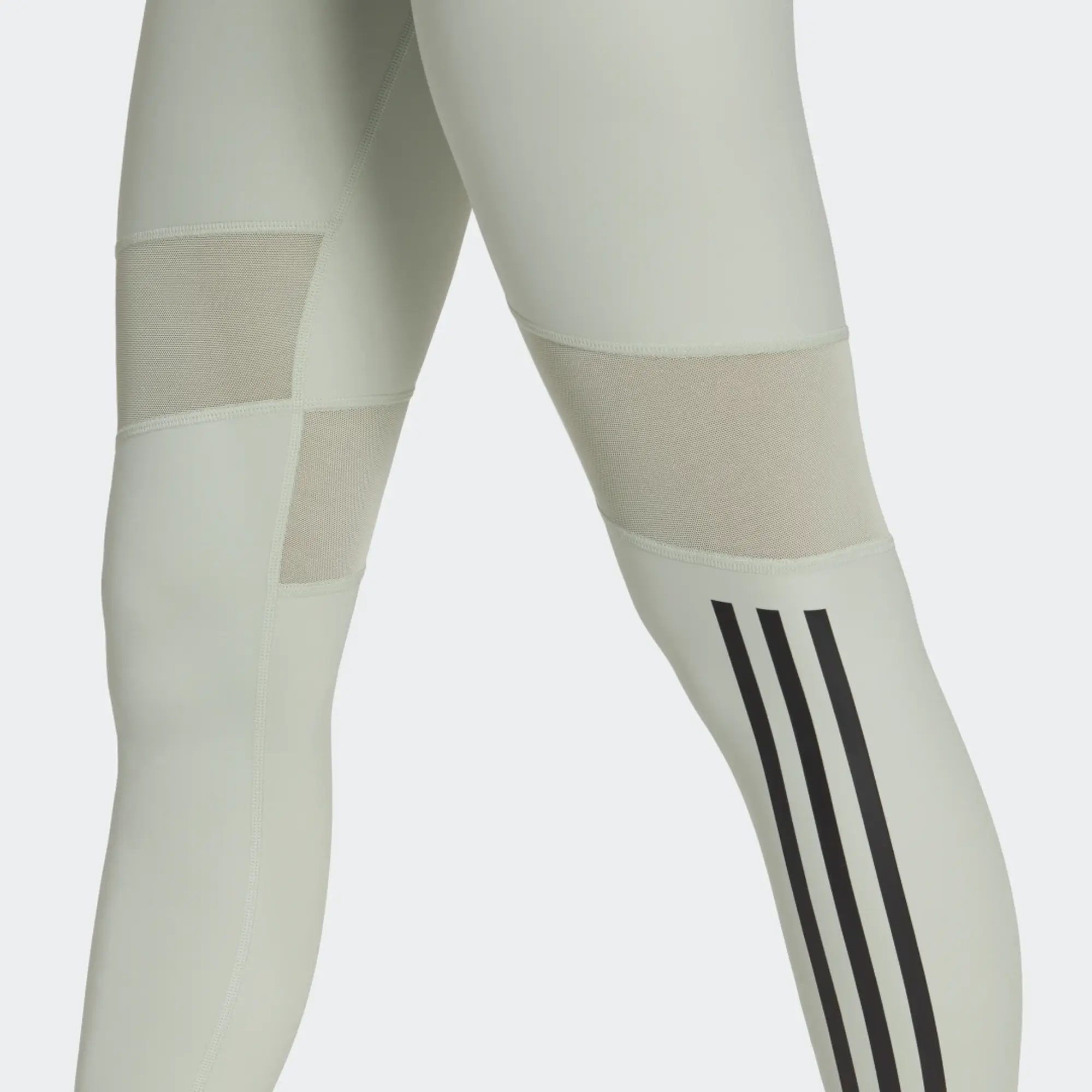 adidas Hyperglam 3-Stripes 7/8 Leggings - Black