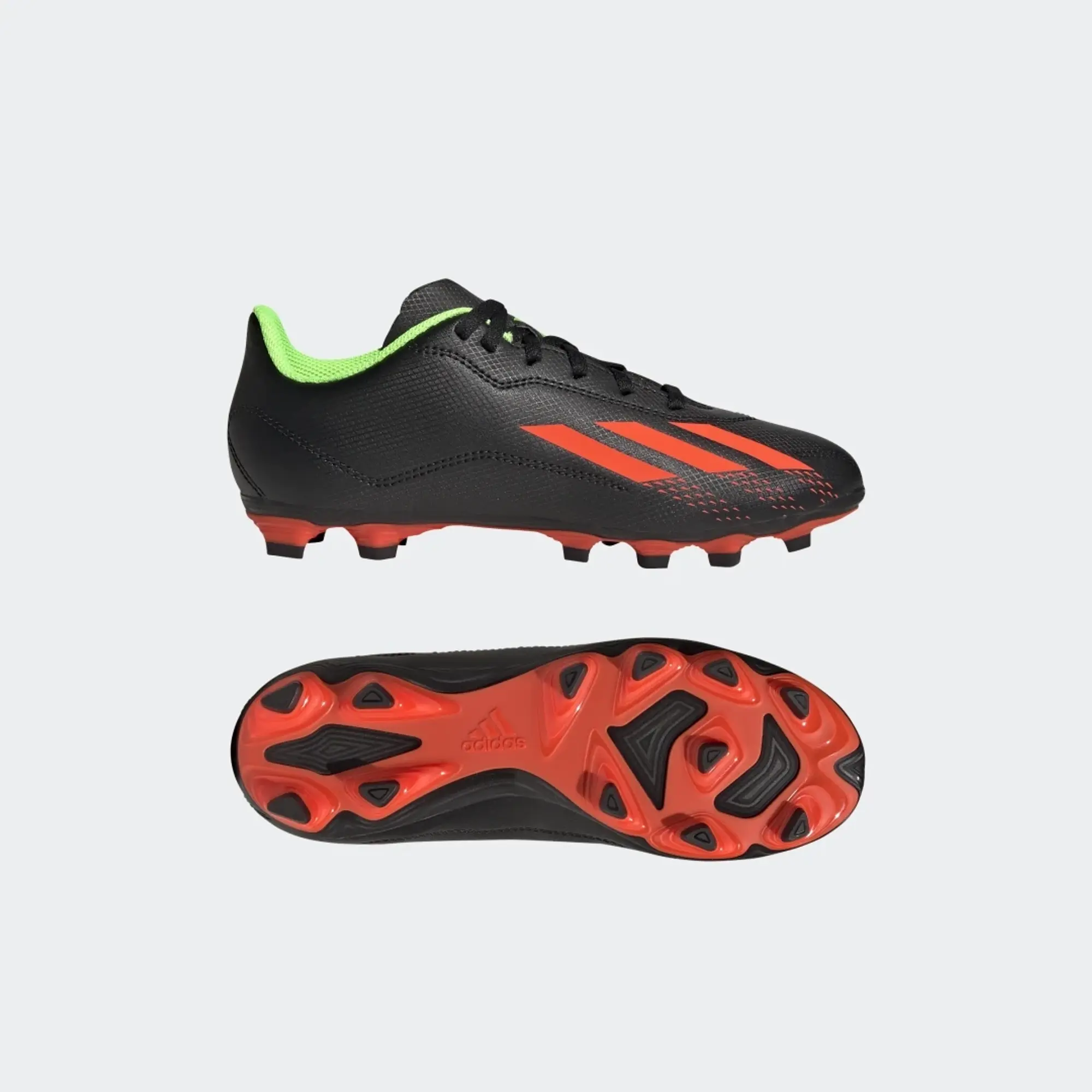 adidas X.4 Junior FG Football Boots - Green