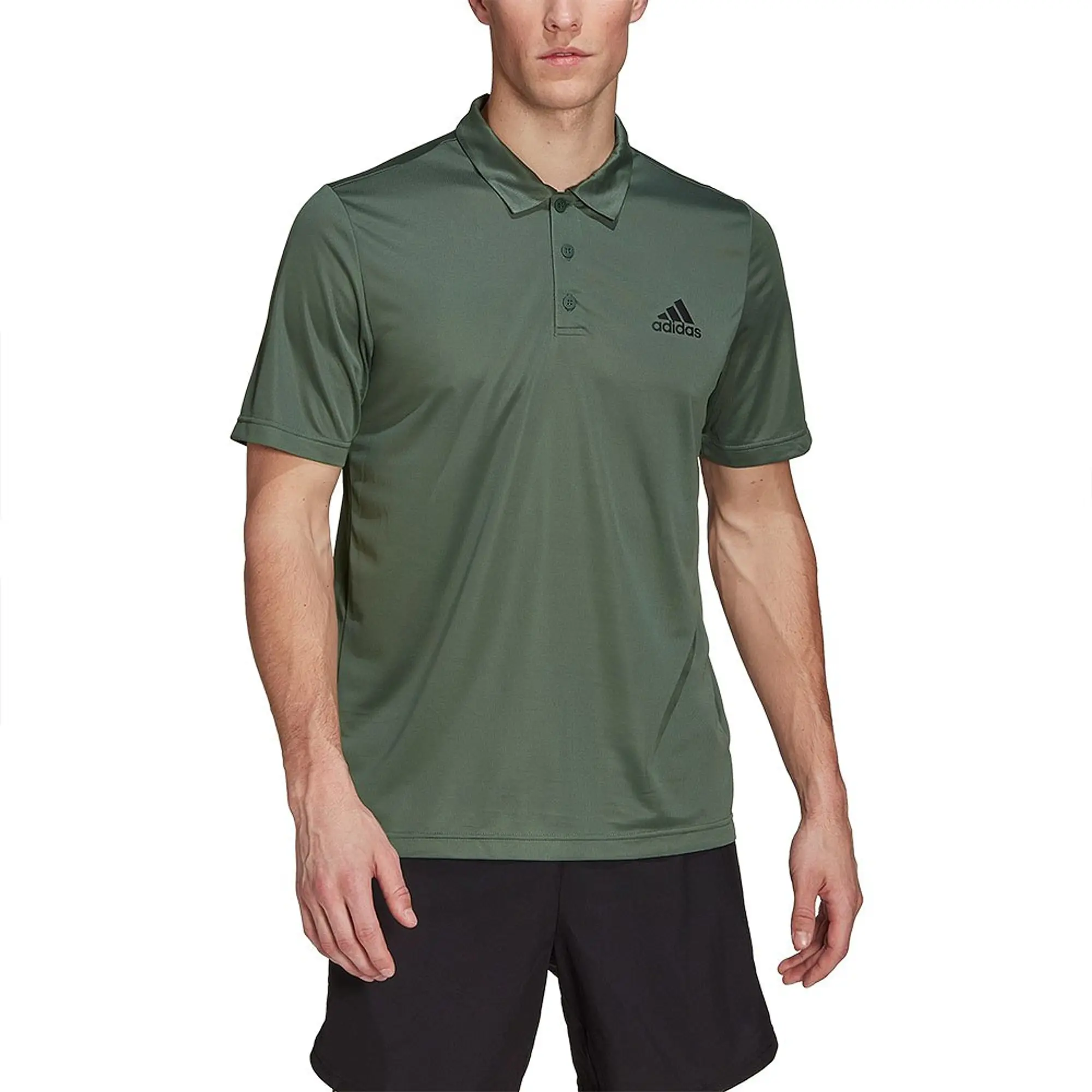 adidas Mens Fab Polo Shirt - Green