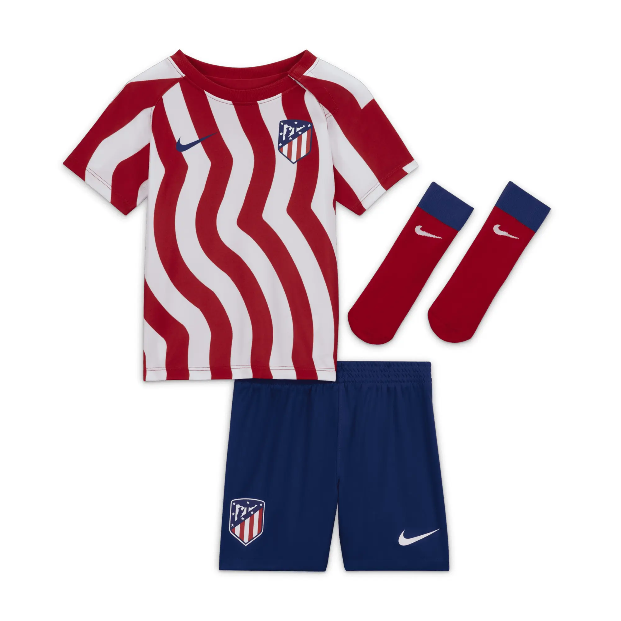 Nike Atlético Madrid Baby SS Home Mini Kit 2022/23
