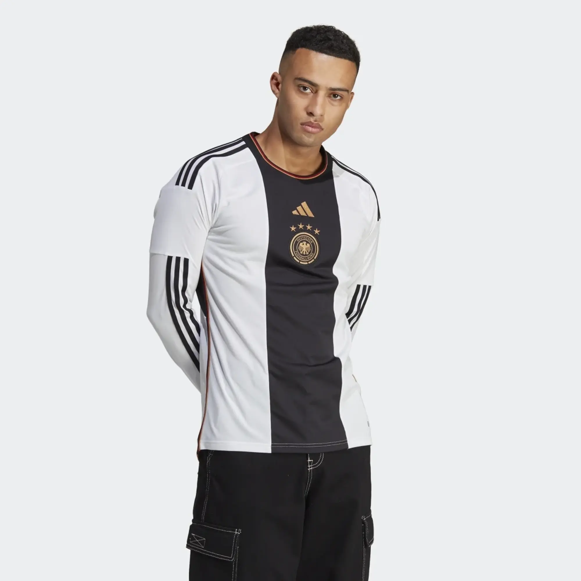 adidas Germany Mens LS Home Shirt 2022