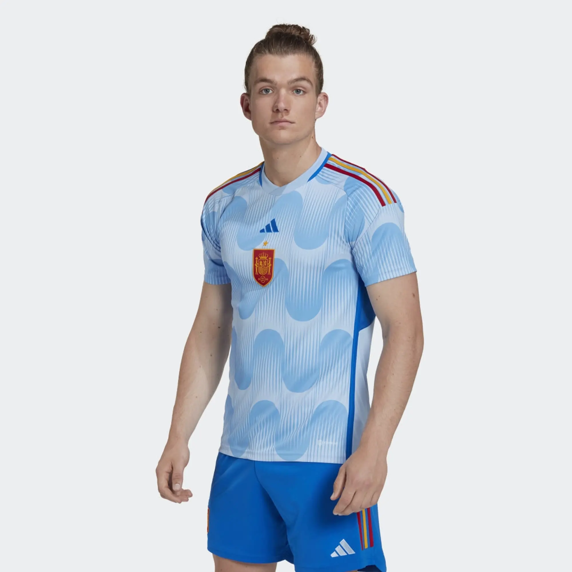 adidas Spain Mens SS Away Shirt 2022