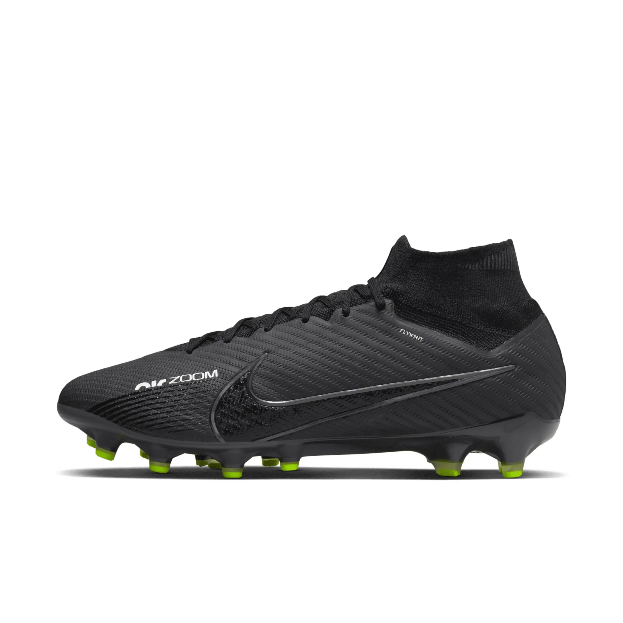 Nike Zoom Mercurial Superfly 9 Elite AG-Pro Artificial-Grass Football Boot - Black