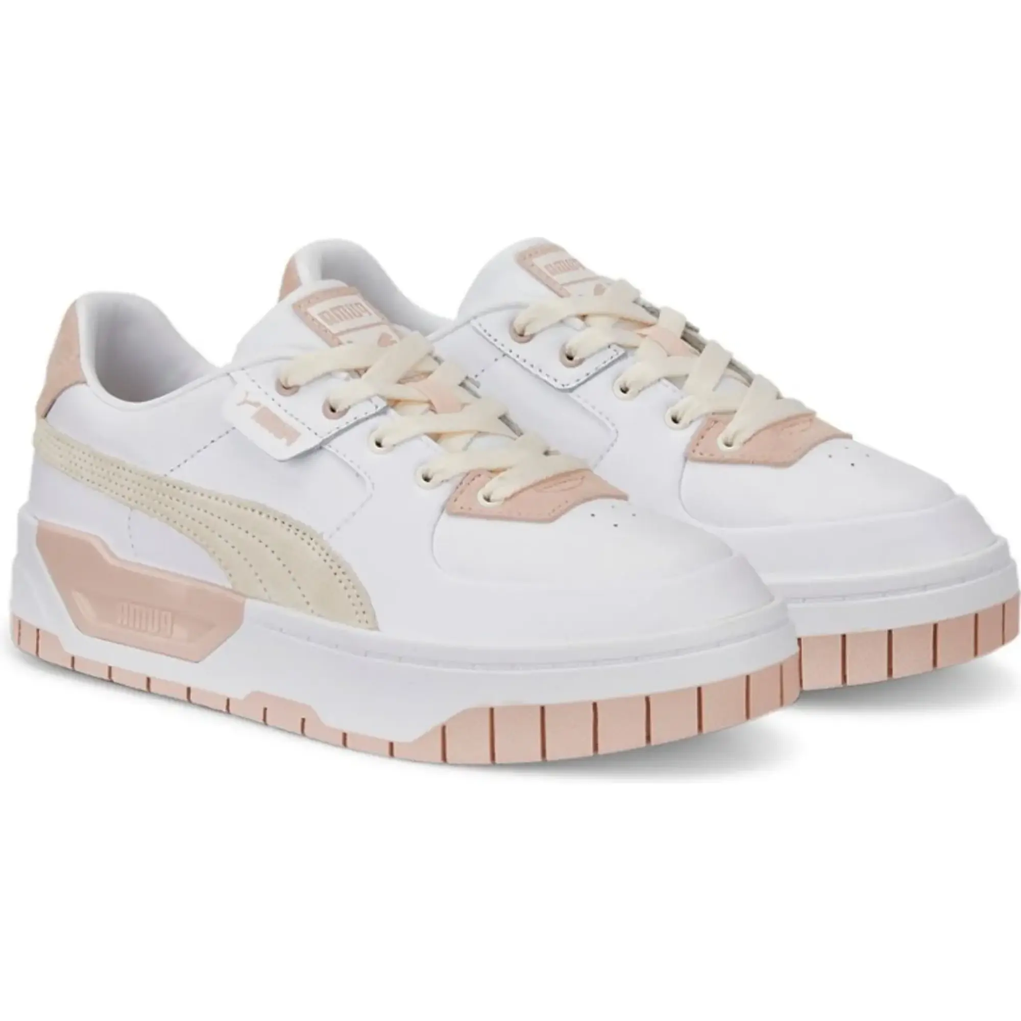 Puma Cali Dream Colour Pop Trainers In White And Pink