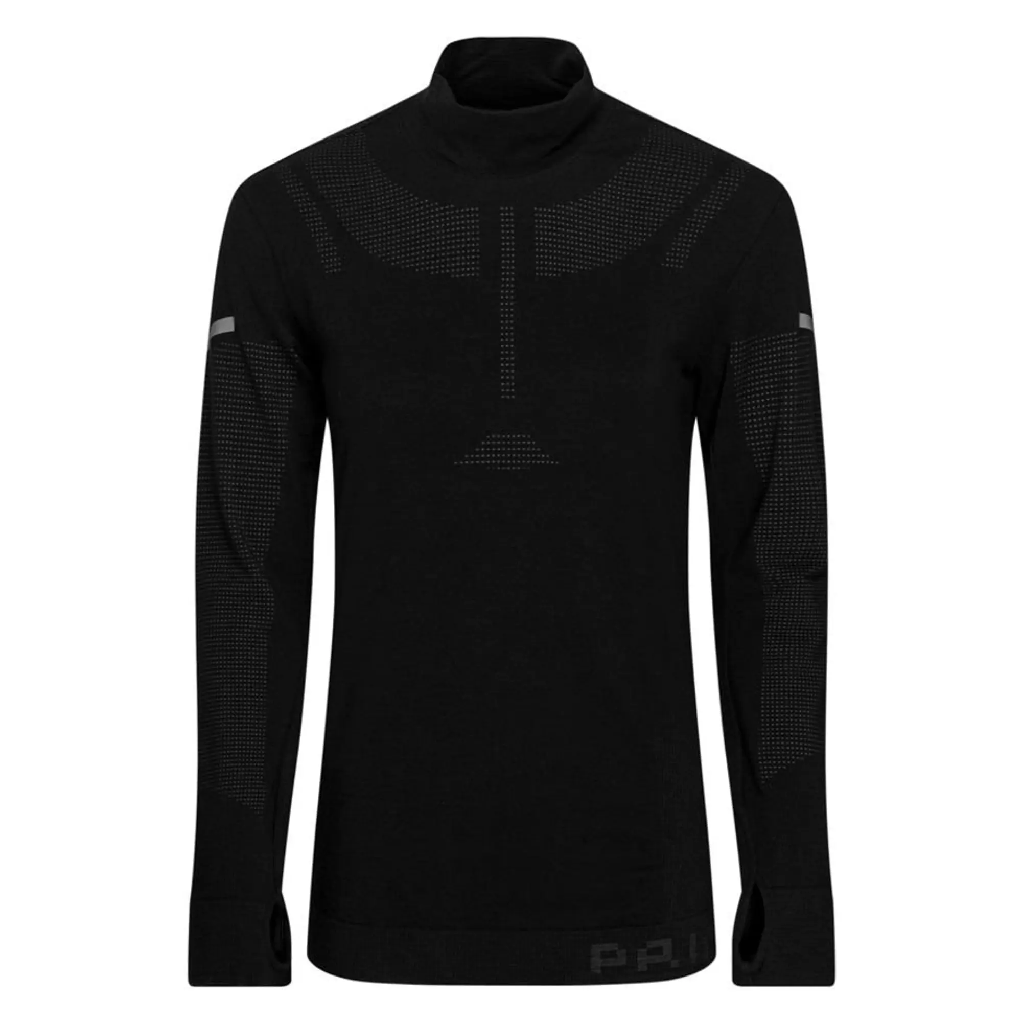 Adidas Running Shirt Primeknit Midlayer - Black
