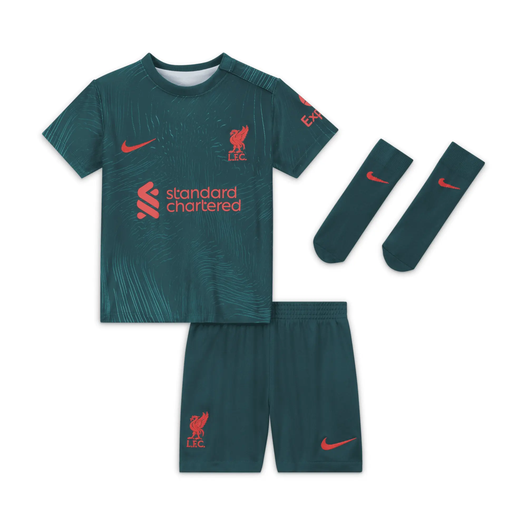Nike Liverpool Baby SS Third Mini Kit 2022/23