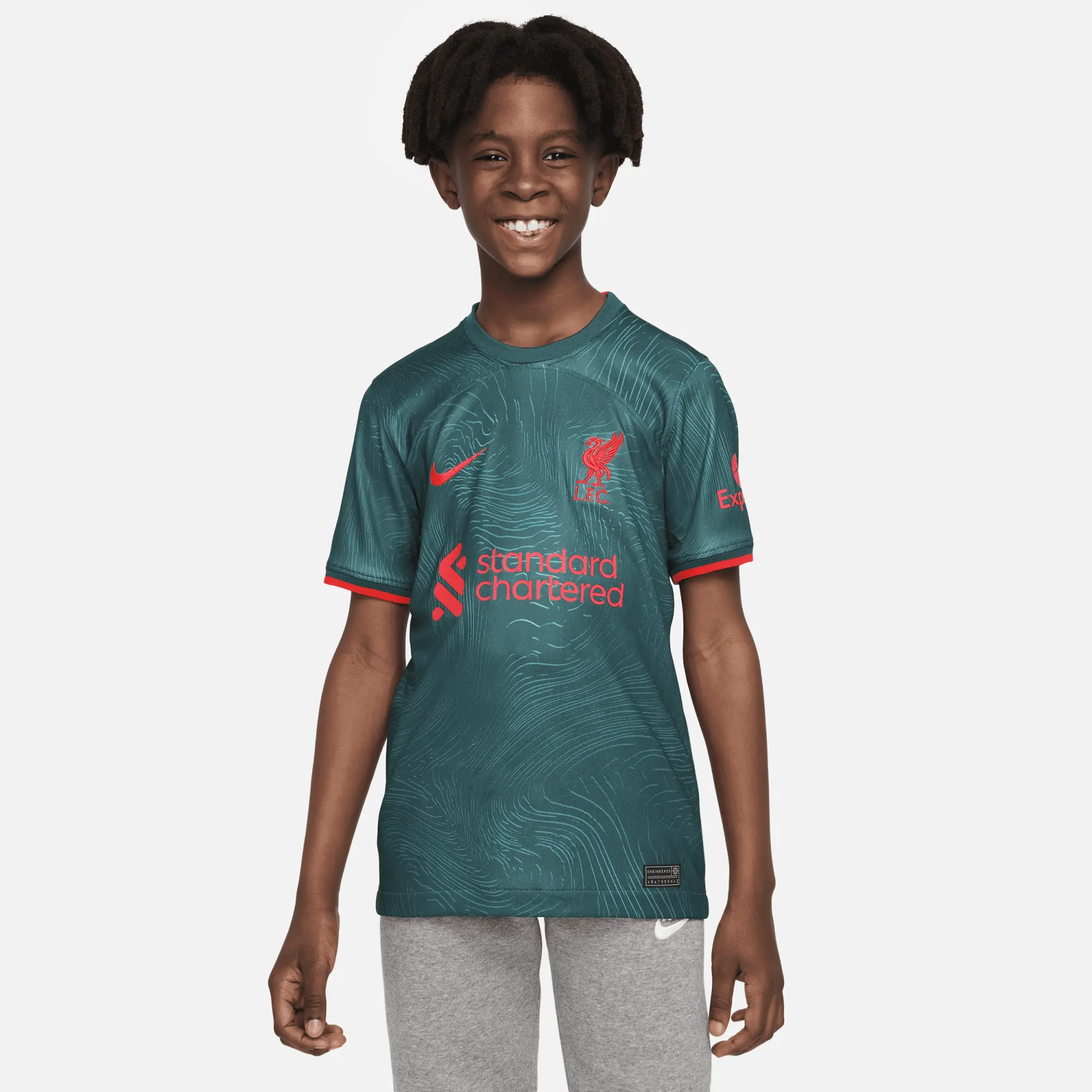 Nike Liverpool Kids SS Third Shirt 2022/23