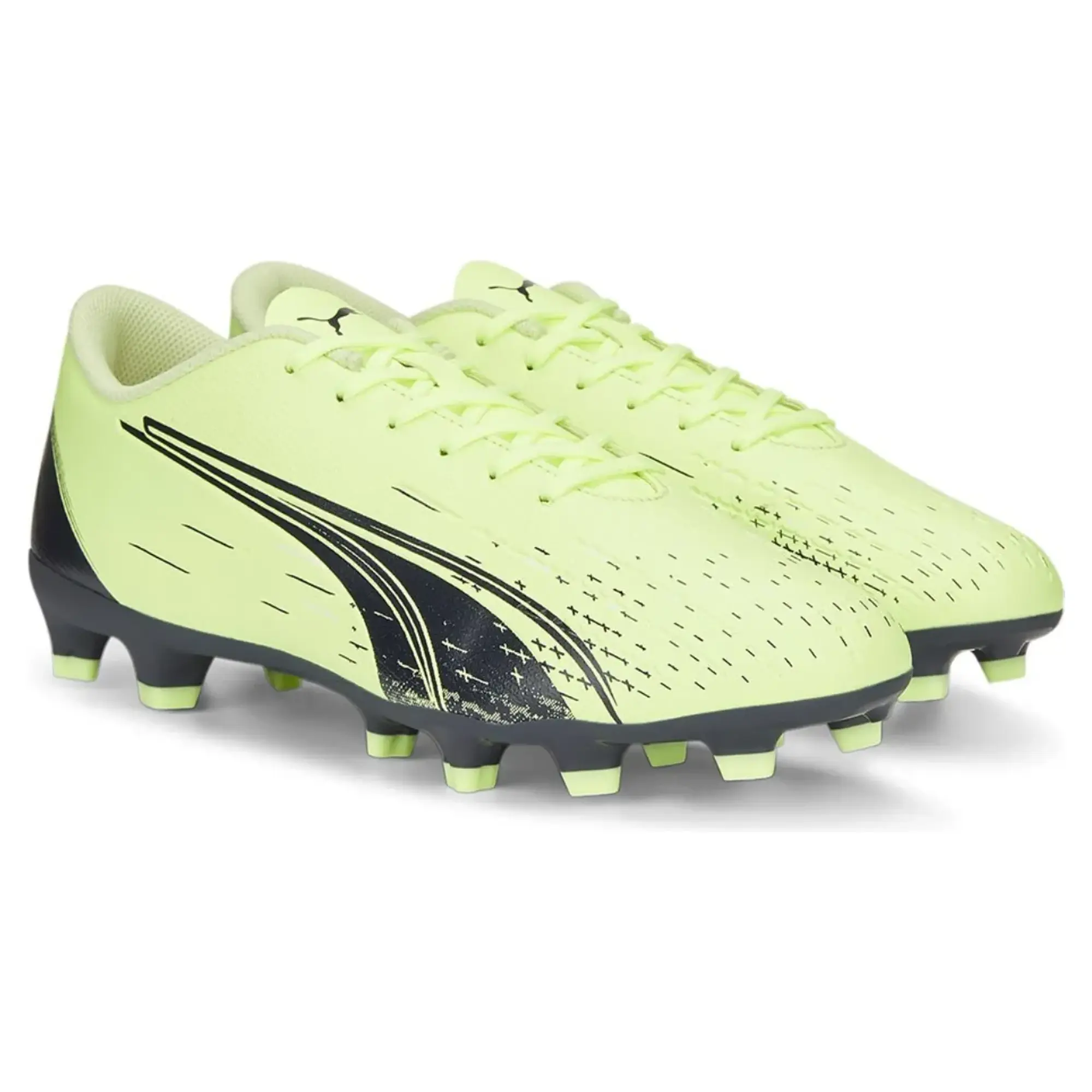 Puma Mens Brand Detail ULTRA PLAY FG/AG Football Boots - Lime Green