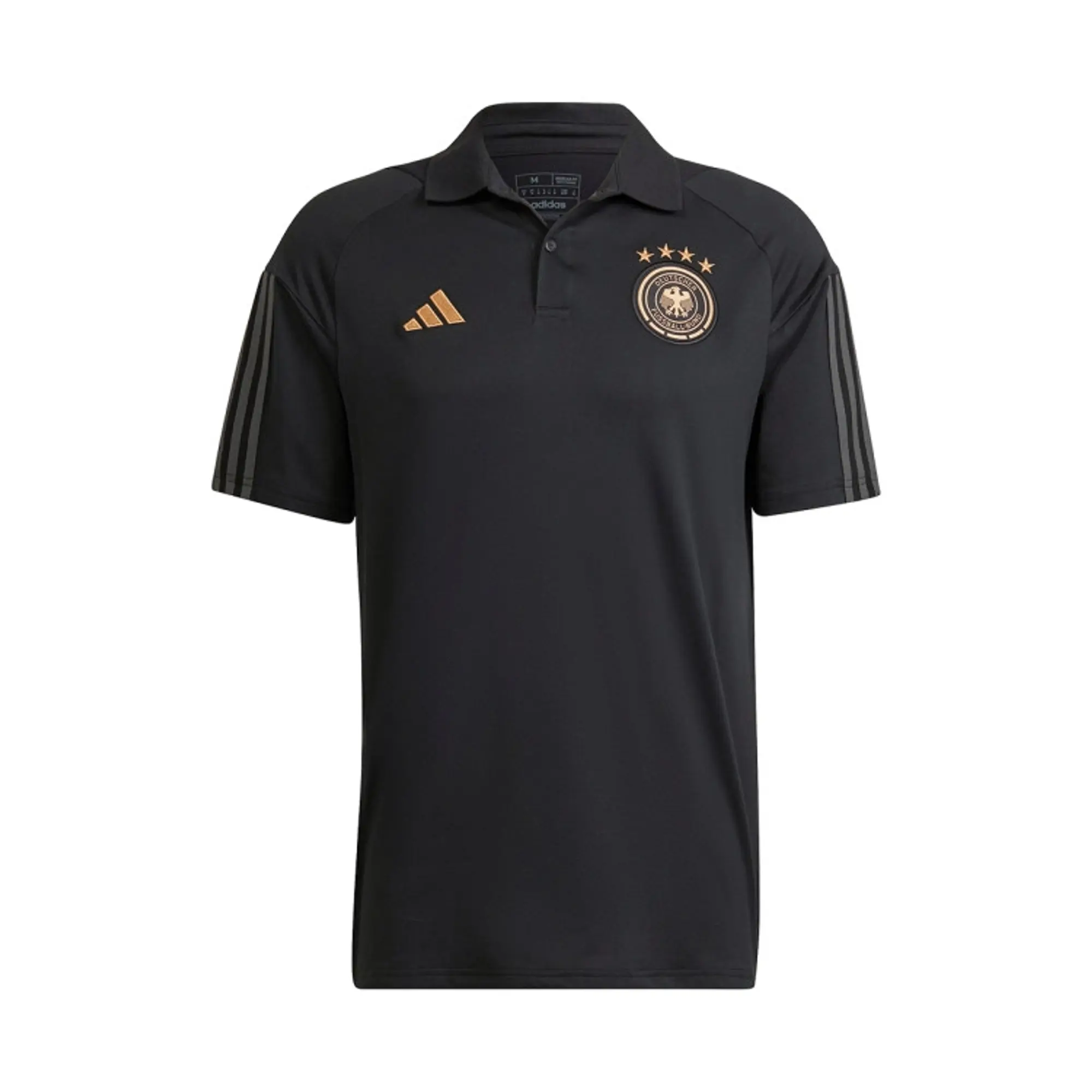 adidas 2022-2023 Germany Core Polo Shirt (Black)