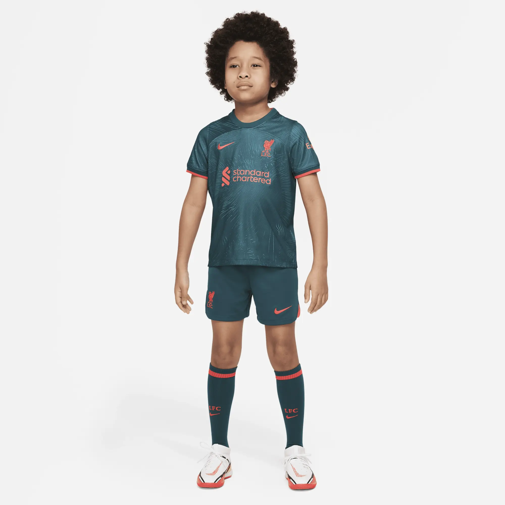 Nike Liverpool Kids SS Third Mini Kit 2022/23