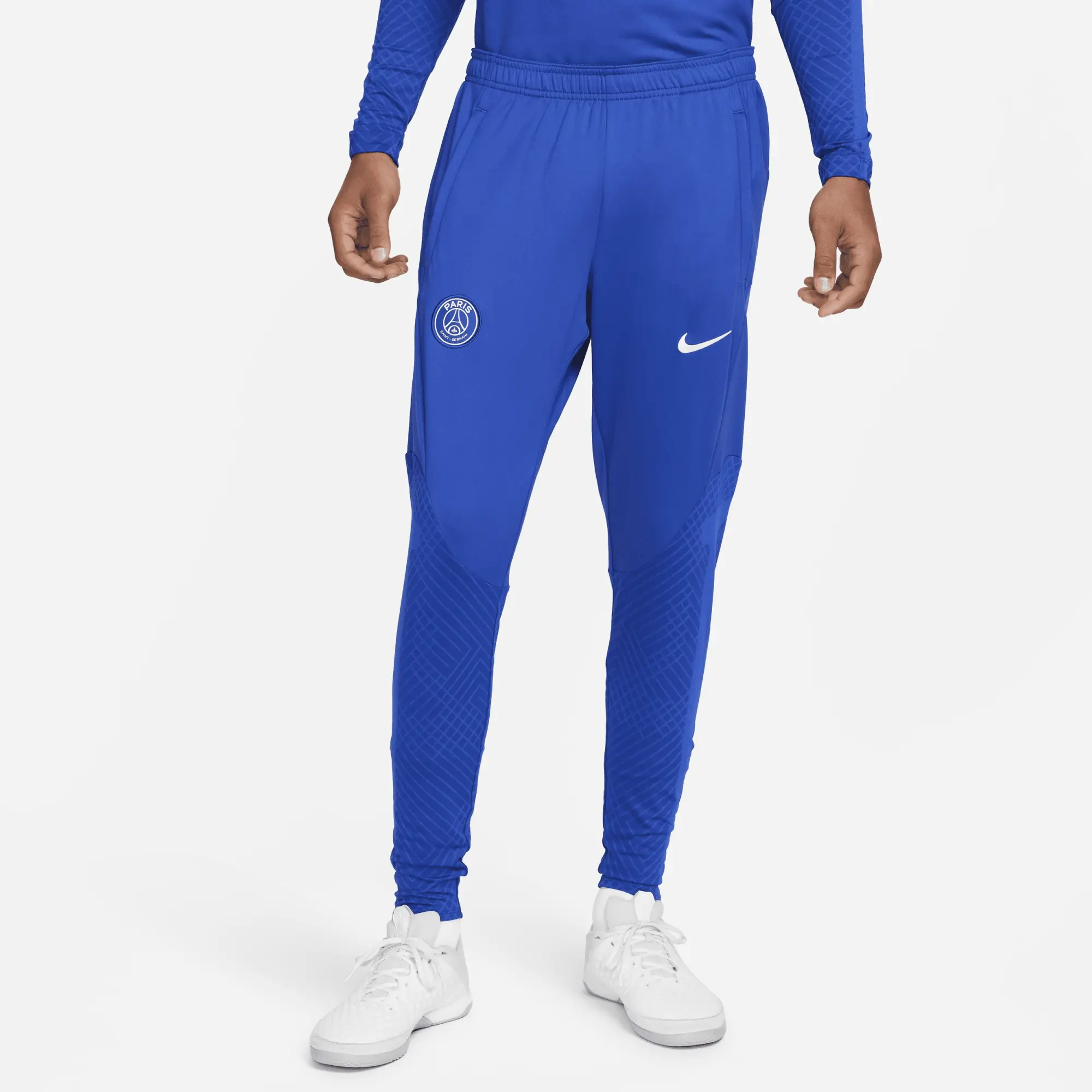 Paris Saint-Germain Strike Men's Nike Dri-FIT Knit Football Pants - Blue