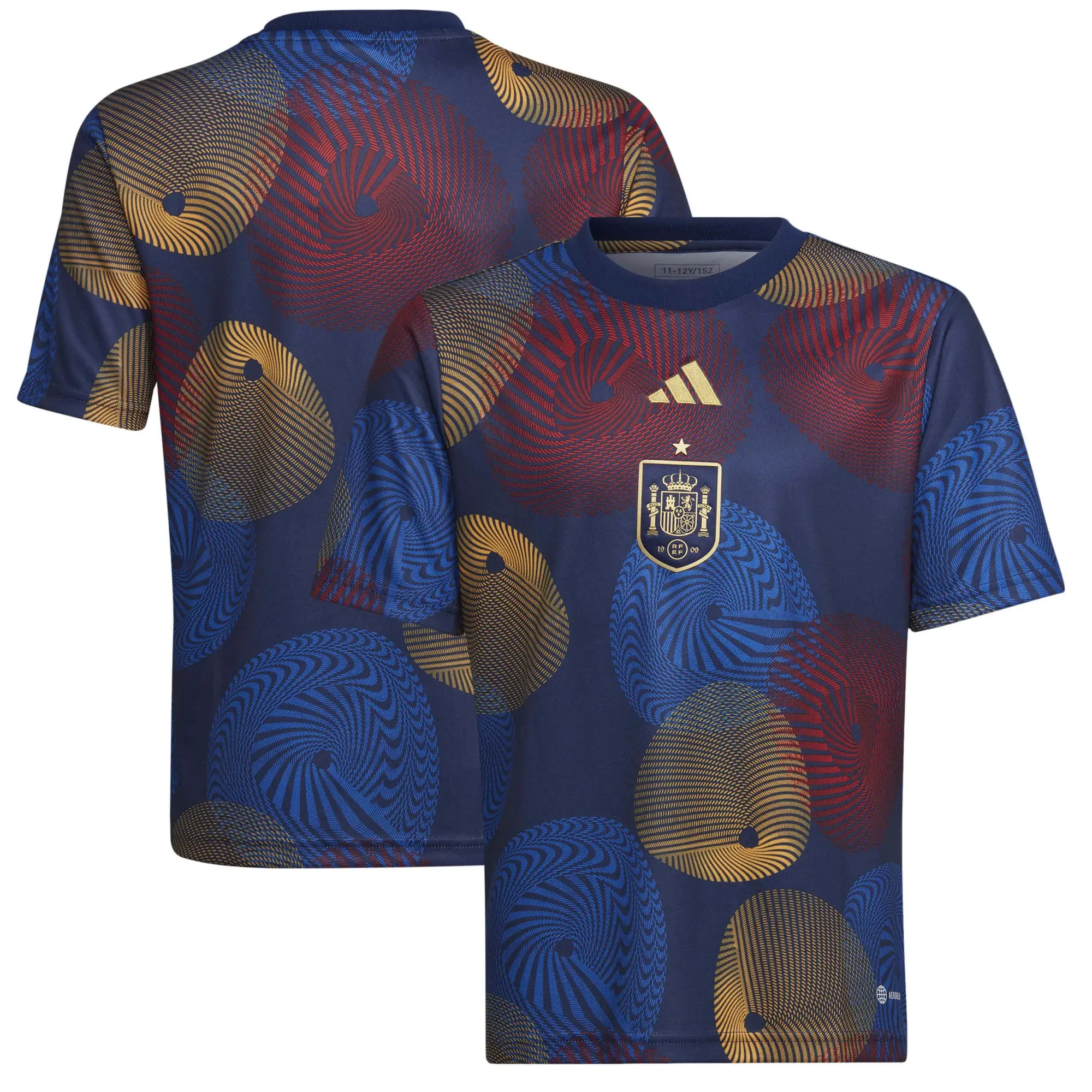 adidas Spain Pre Match Shirt - Navy - Kids