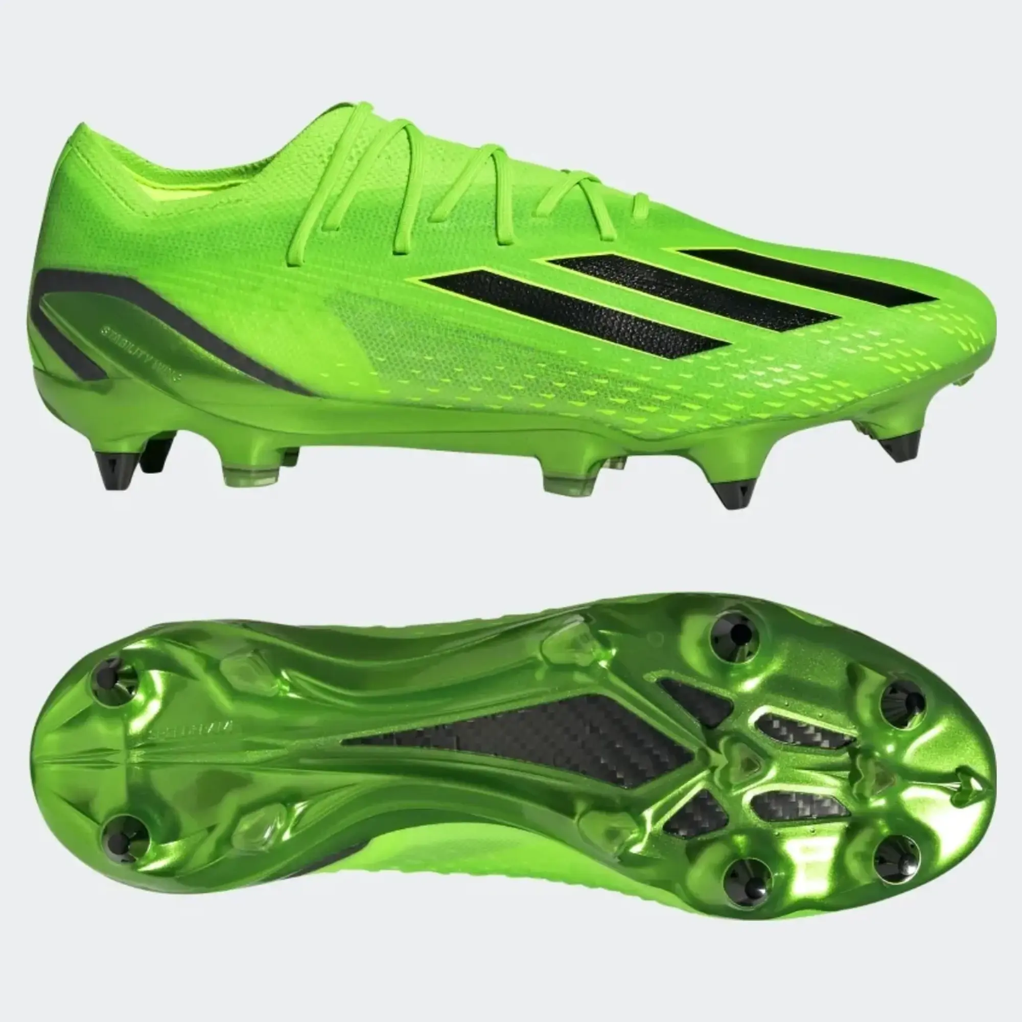adidas X Speedportal.1 Soft Ground Football Boots - Green