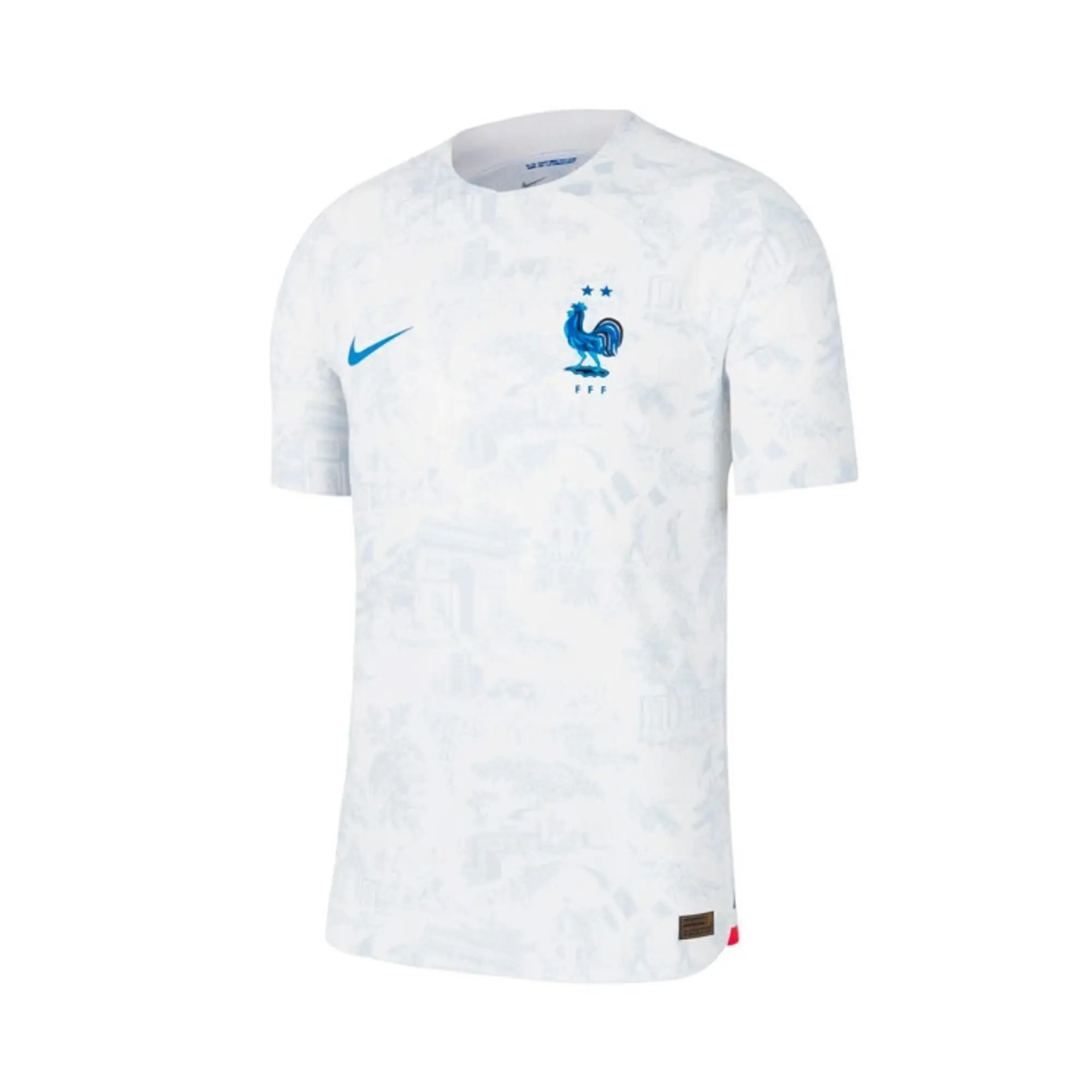 Nike France Mens SS Player Issue Away Shirt 2022