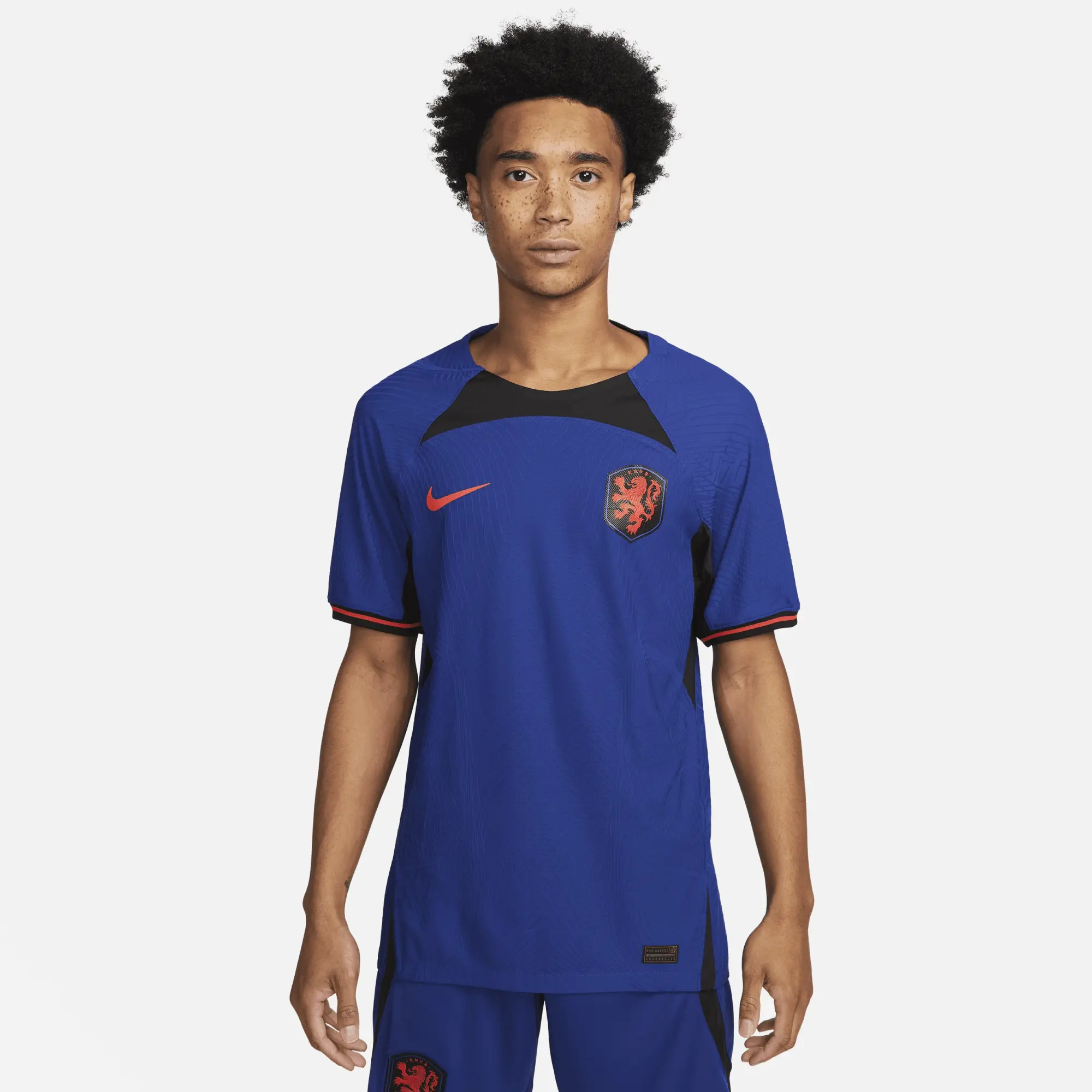Nike Netherlands Mens SS Player Issue Away Shirt 2022