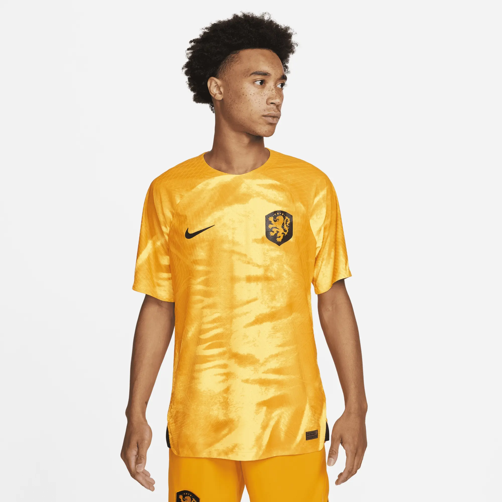 Nike Netherlands Mens SS Player Issue Home Shirt 2022