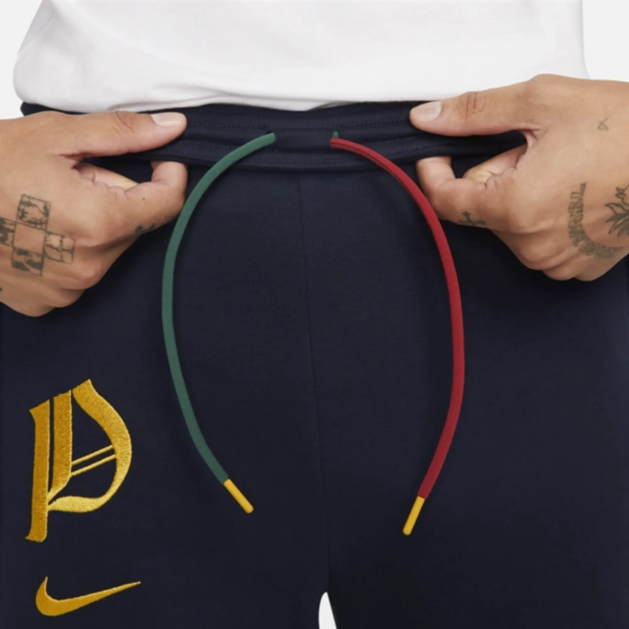 Nike Portugal Men's Fleece Football Pants - Blue