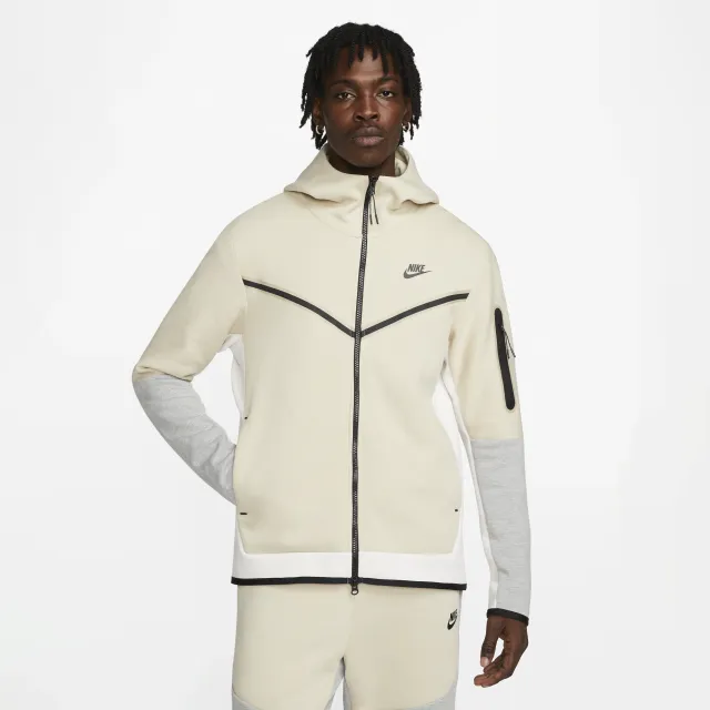 Nike Sportswear Tech Fleece Men's Full-Zip Hoodie - Brown | CU4489-206 ...