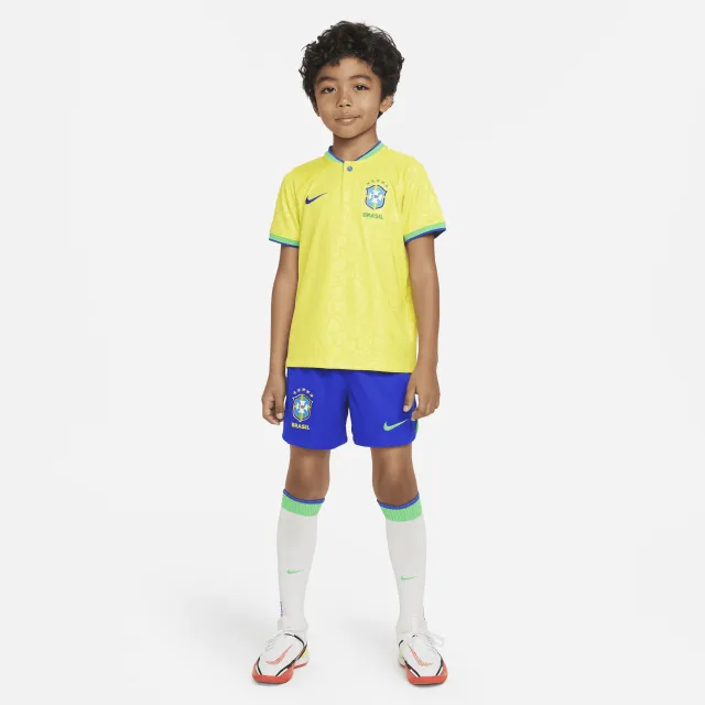 Nike Brazil 22/23 Home Little Kids Kit | DN0878-740 | FOOTY.COM