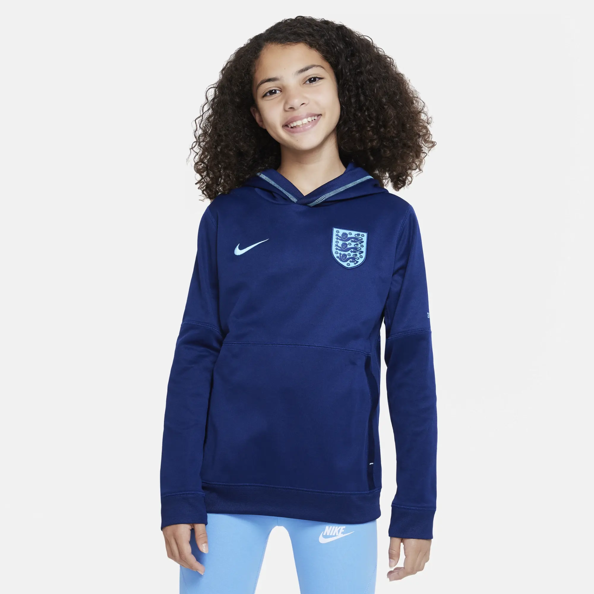 Nike England Travel Hoodie - Blue - Kids