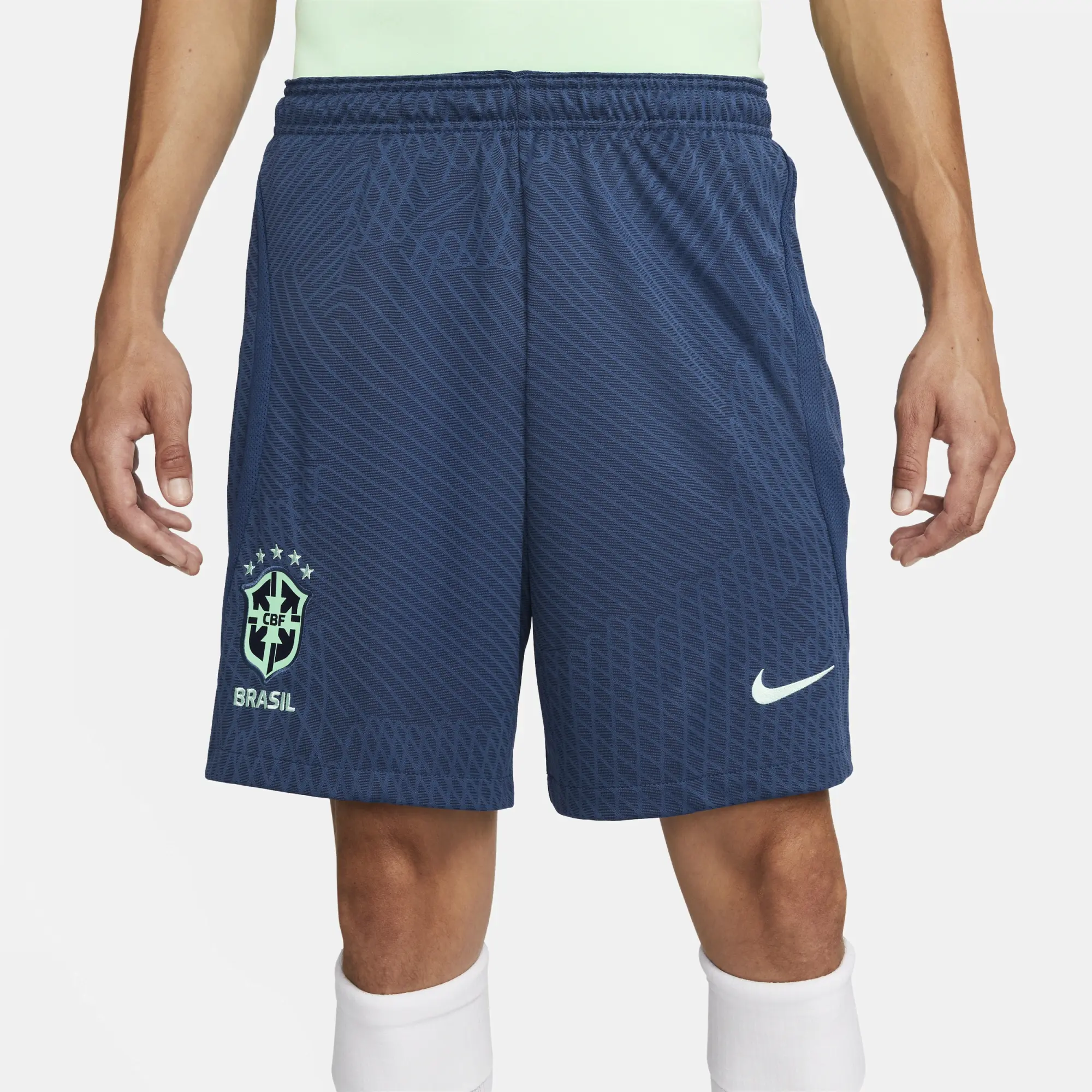 Nike Brazil Training Shorts Dri-Fit Strike World Cup 2022 - Coastal  Blue/Cucumber Calm - Blue, DH6466-490