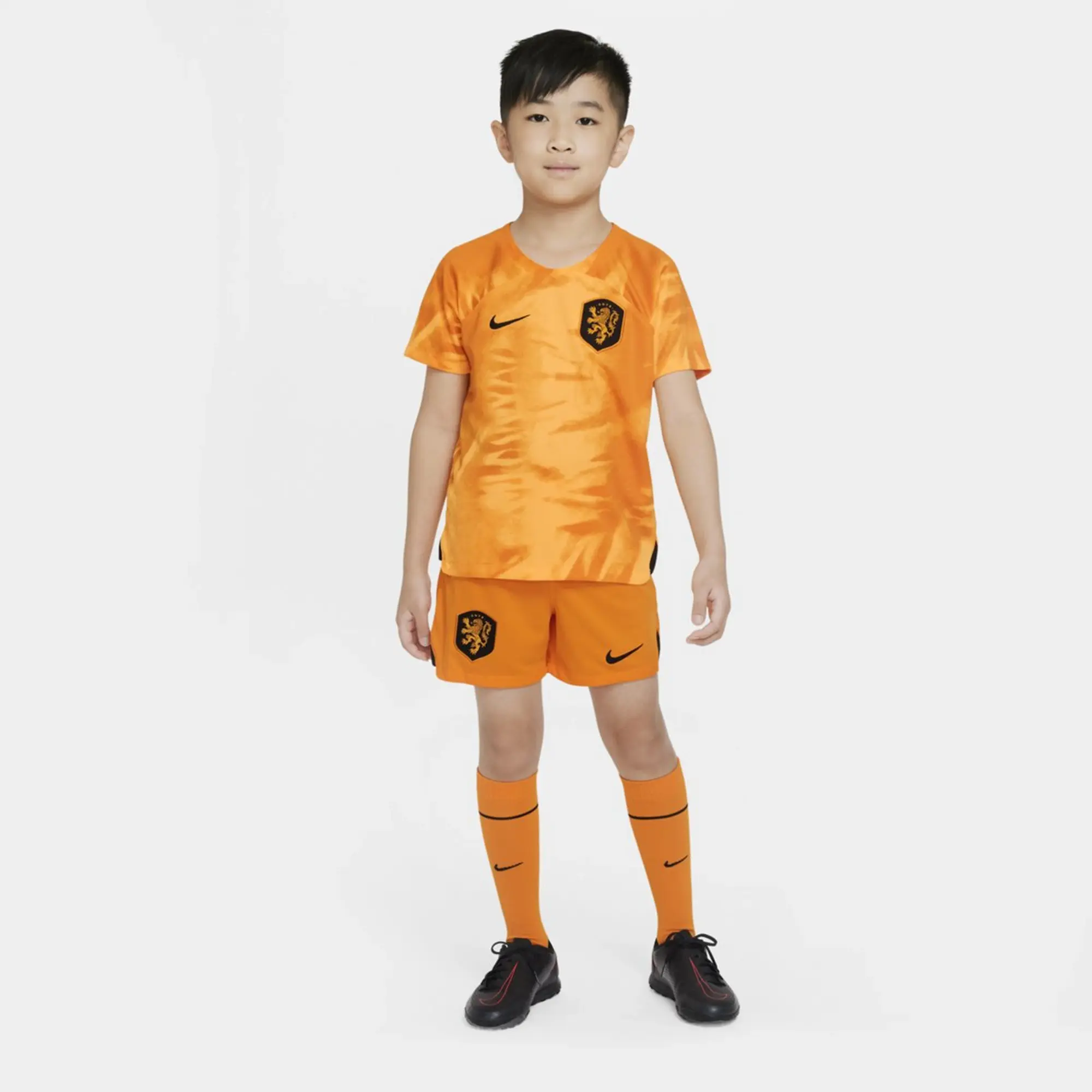 Nike Netherlands Kids SS Home Mini Kit 2022