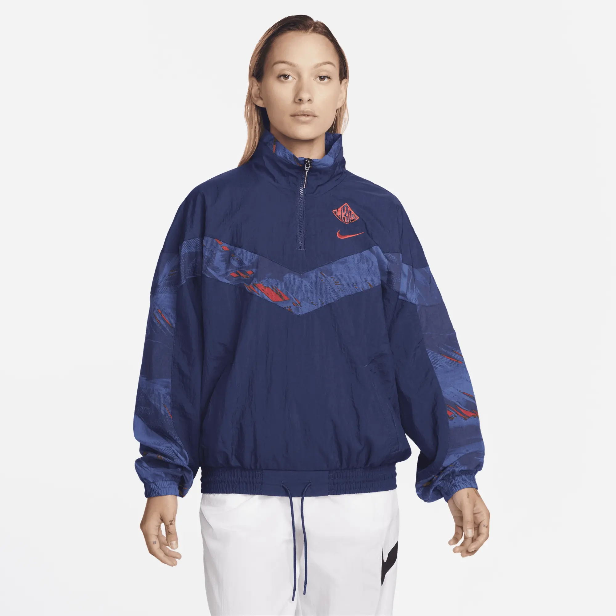 Nike Football World Cup 2022 England Unisex Woven Jacket In Navy