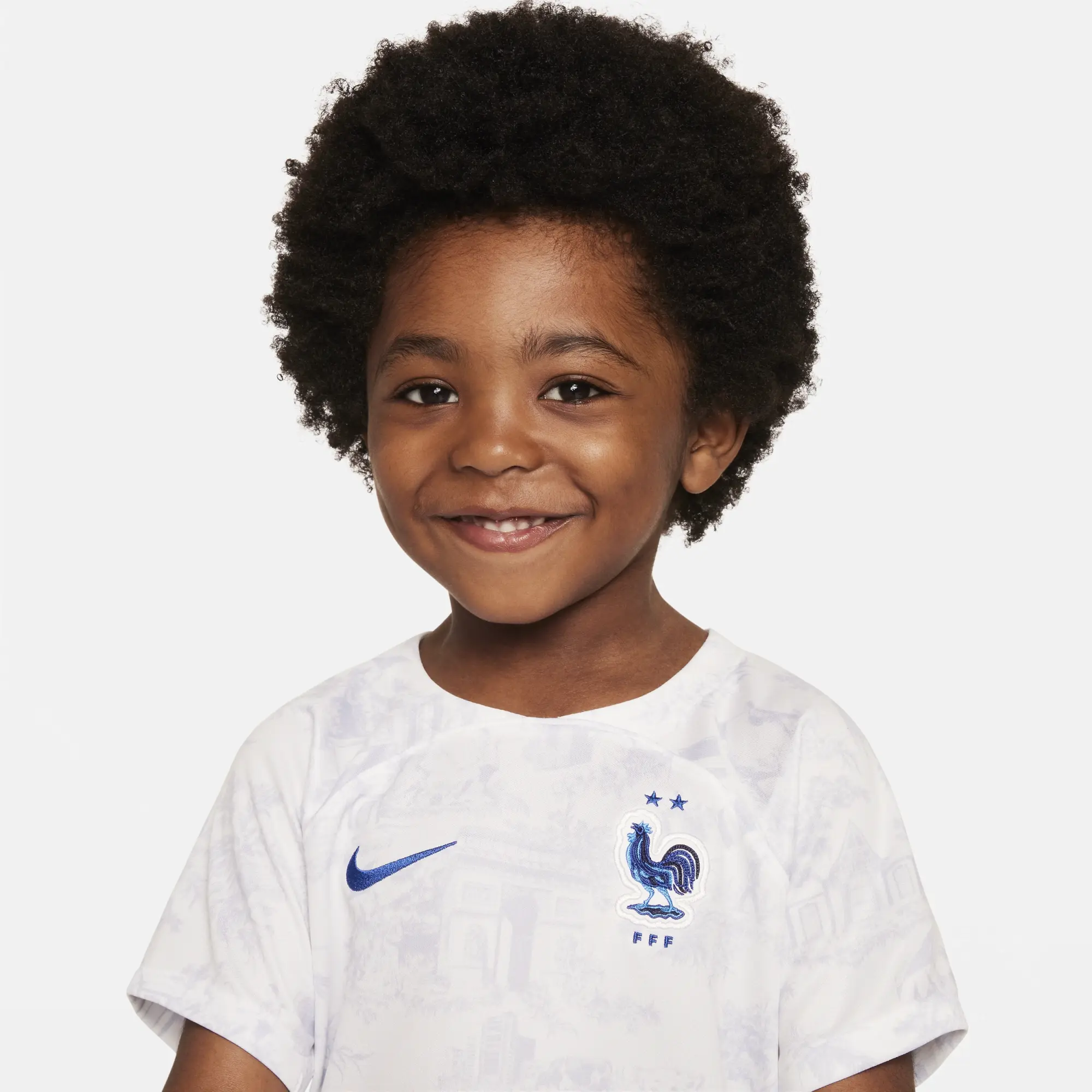 Nike France Kids SS Away Mini Kit 2022