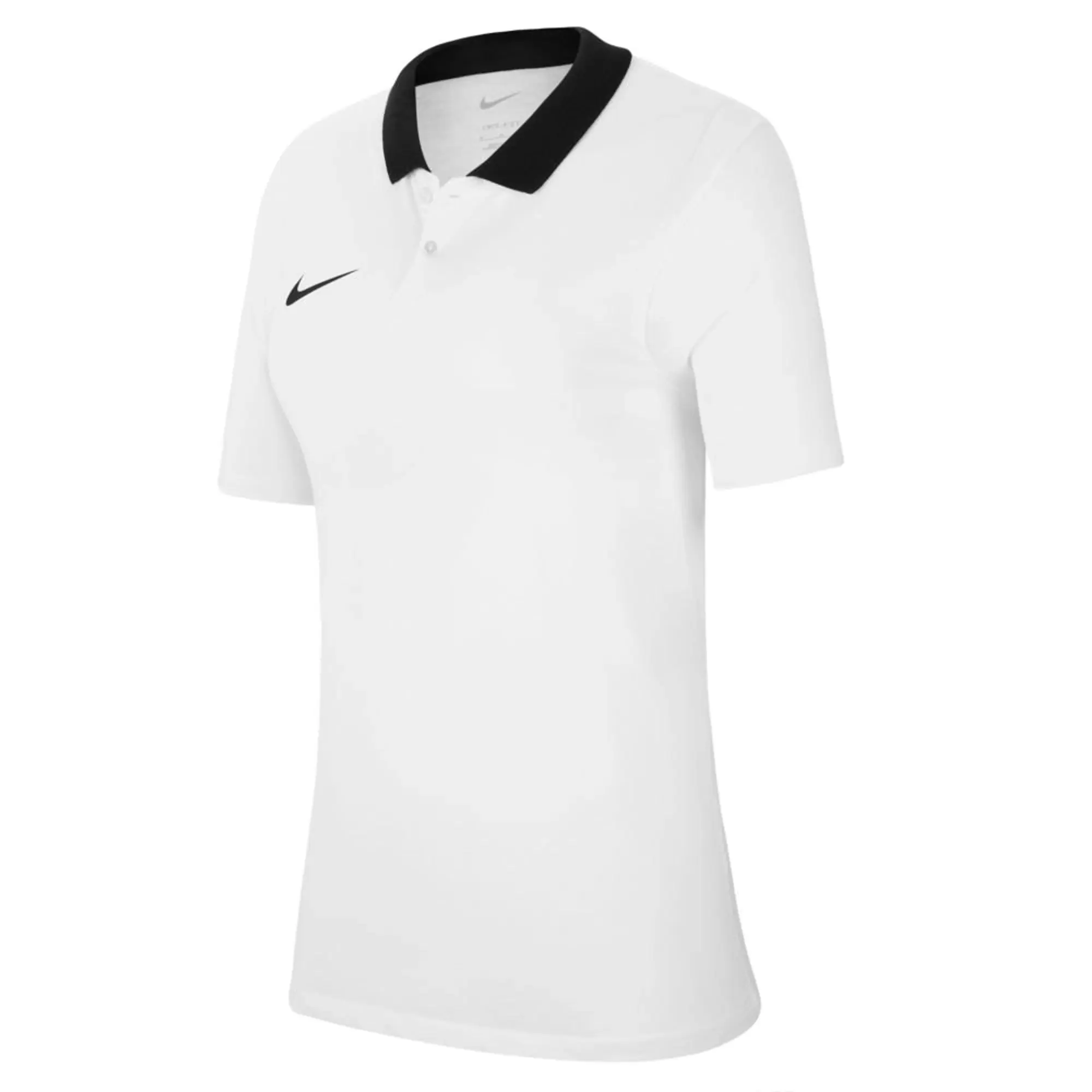 Nike Dri Fit Park Short Sleeve Polo  - White