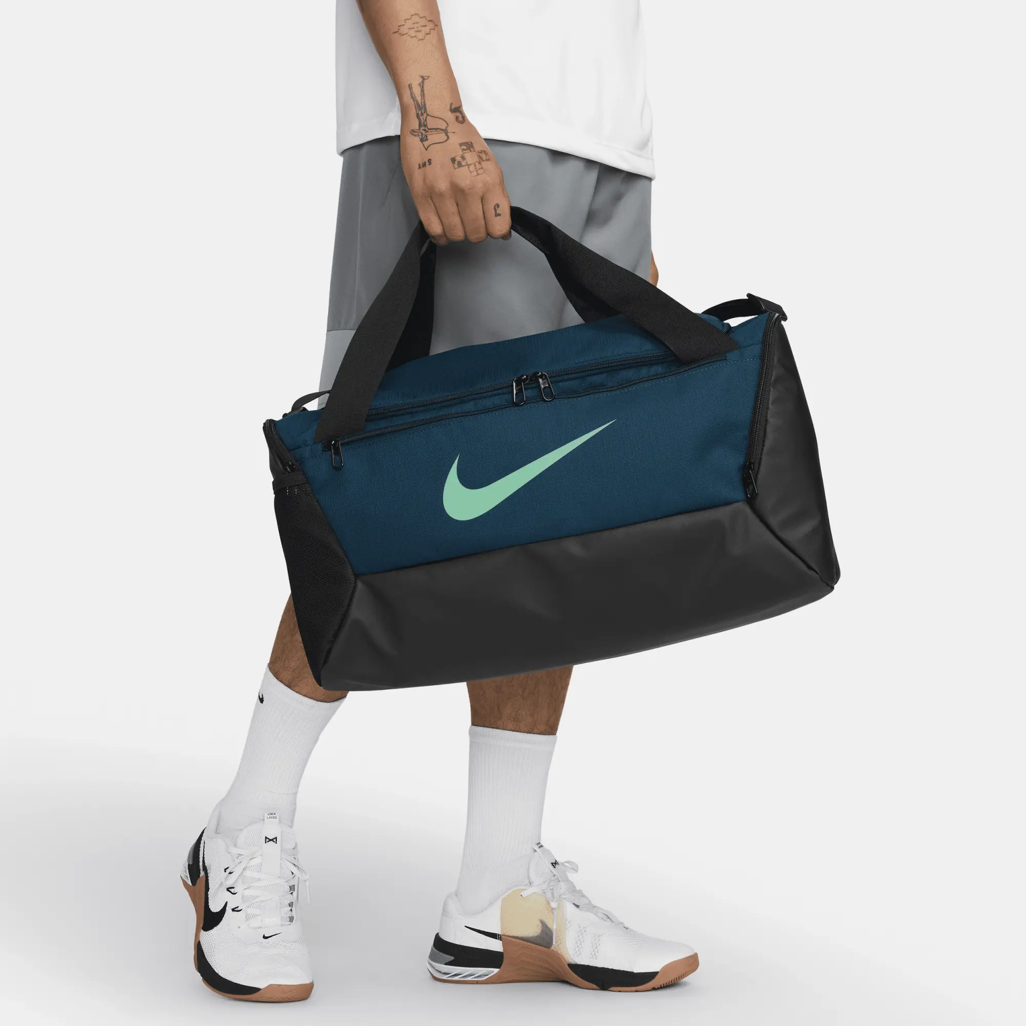 Nike Brasilia 9.5 Training Duffel Bag (Small, 41L) - Blue, DM3976-460
