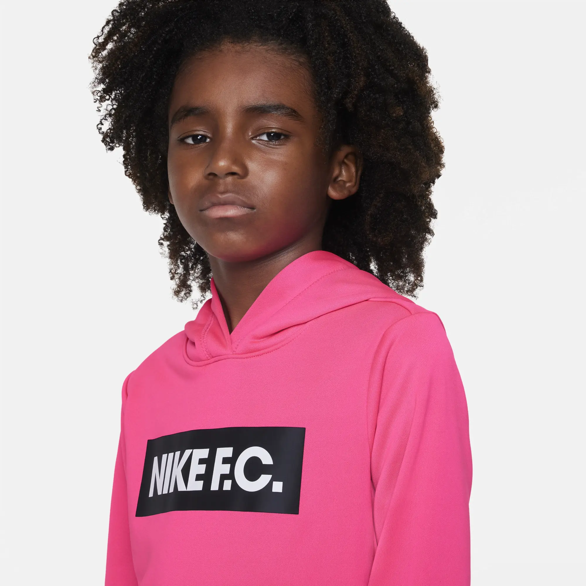 Verdeelstuk straal Grondig Nike Junior FC Hoodie - Pink | DC9013-639 | FOOTY.COM