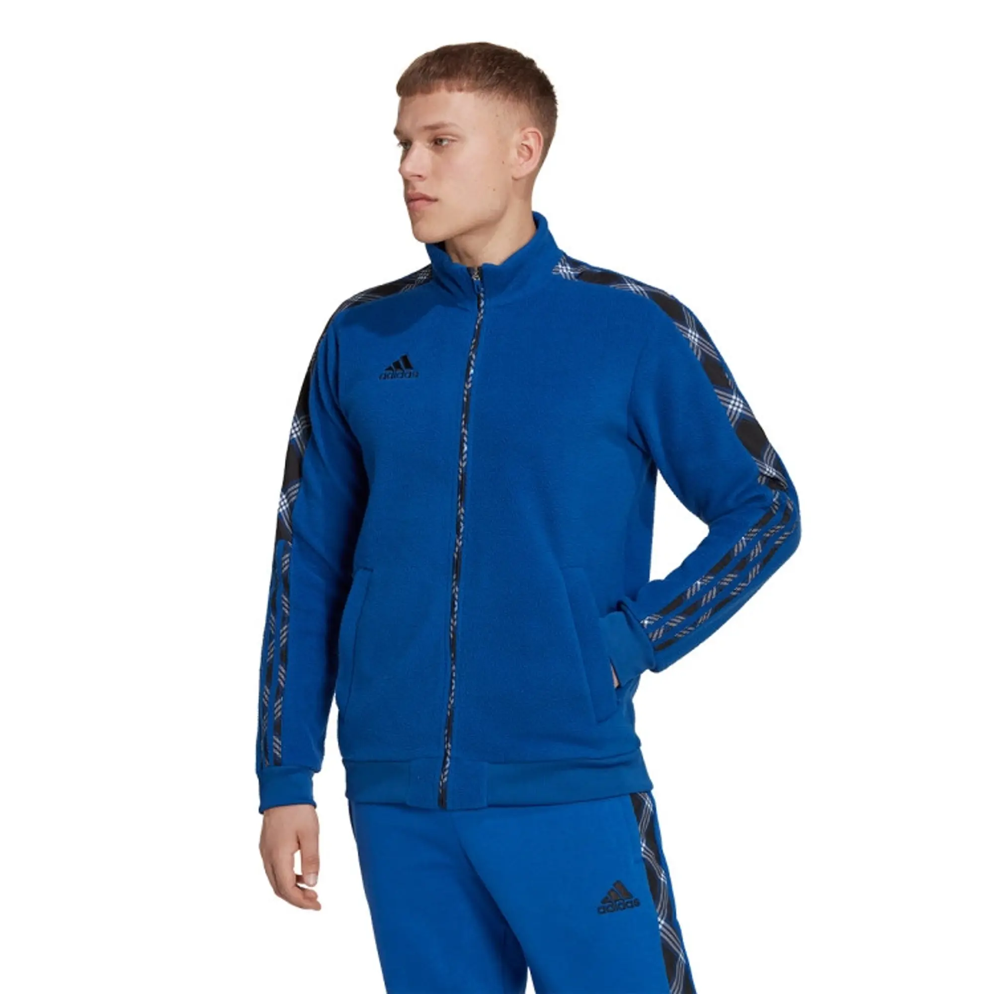 Adidas Training Jacket Tiro Fleece Winterized - Blue