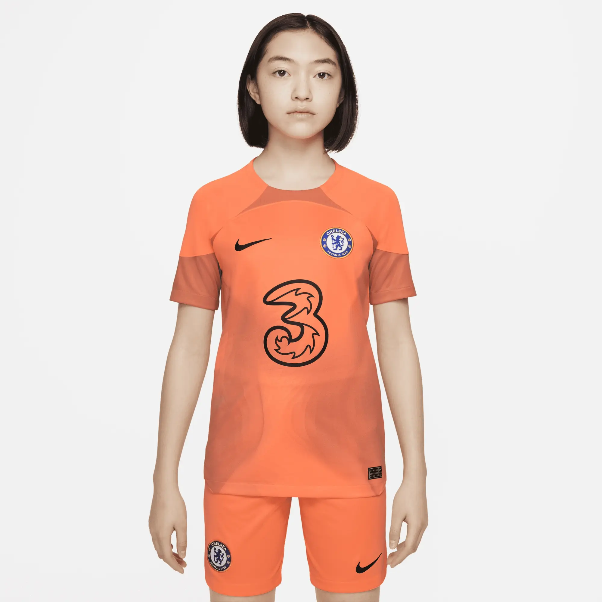 Nike Chelsea Kids LS Goalkeeper Home Shirt 2022/23