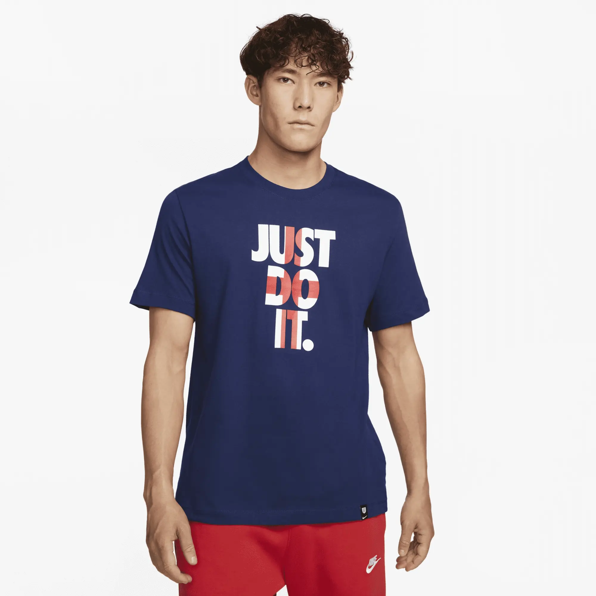 Nike England Just Do It T-Shirt - Navy