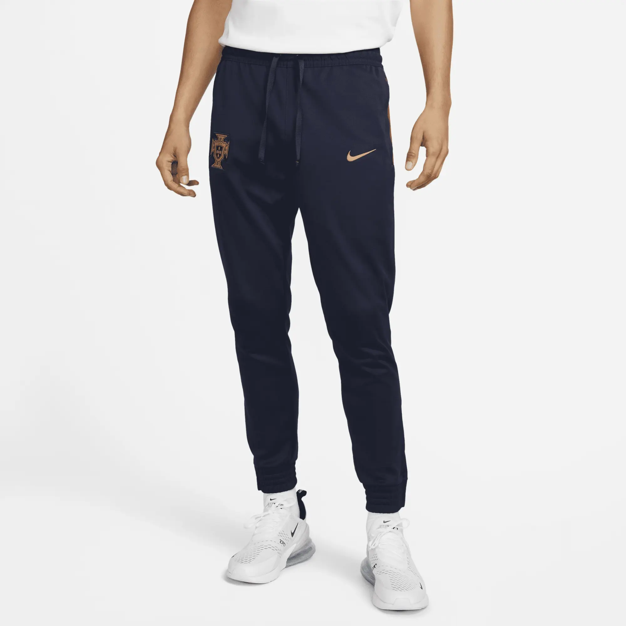 Nike Portugal Men's Knit Football Pants - Blue