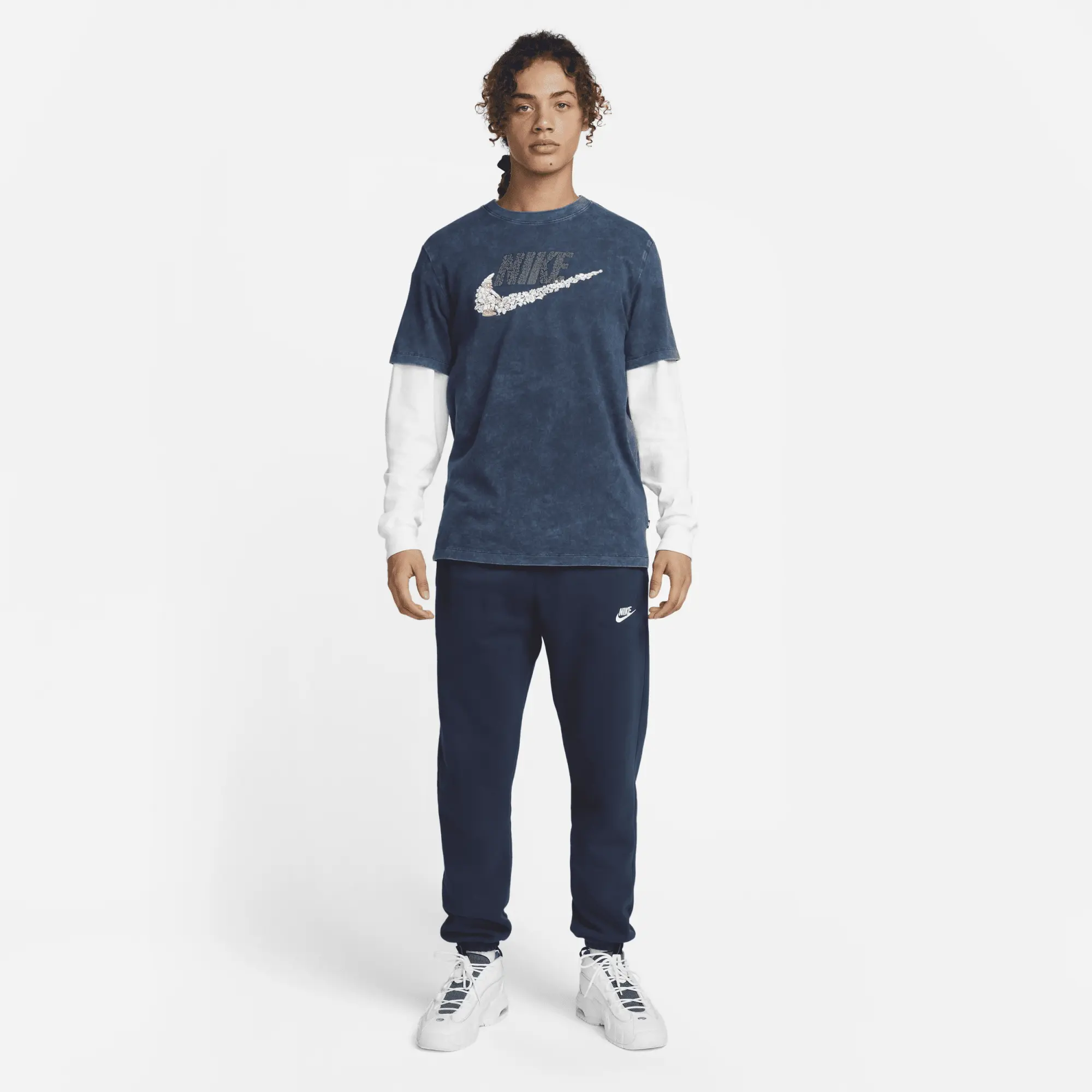 Nike T-Shirt Men Shortsleeves Blue | DX1065-451 | FOOTY.COM