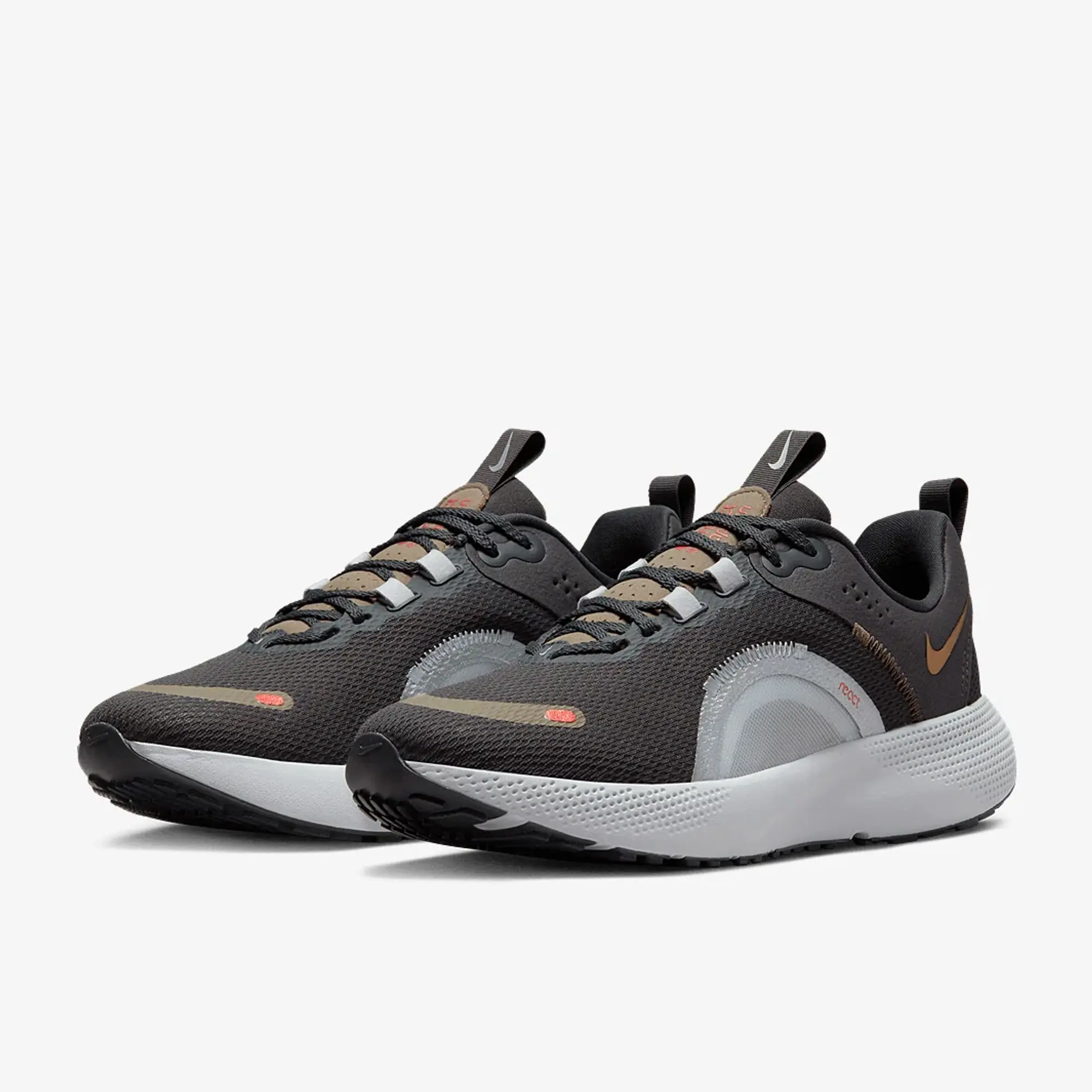 Nike React Escape Run 2 Neutral Running Shoe Women - Grey, Olive