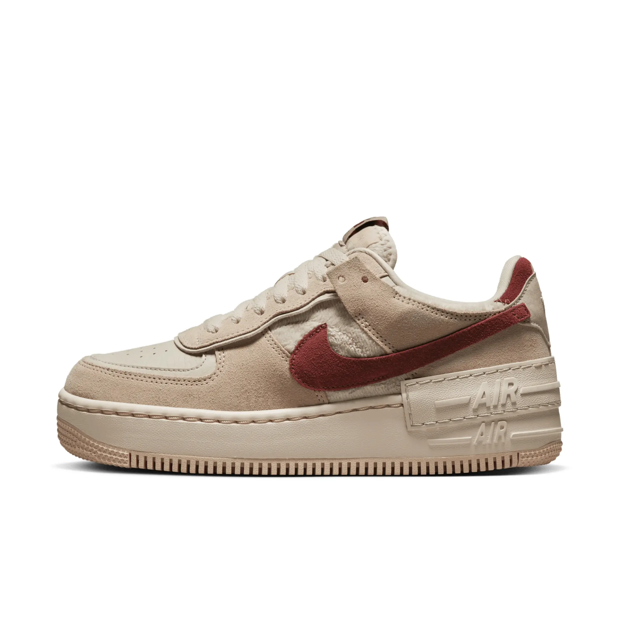 Nike Air Force 1 WMNS Shadow Shimmer Mars Stone