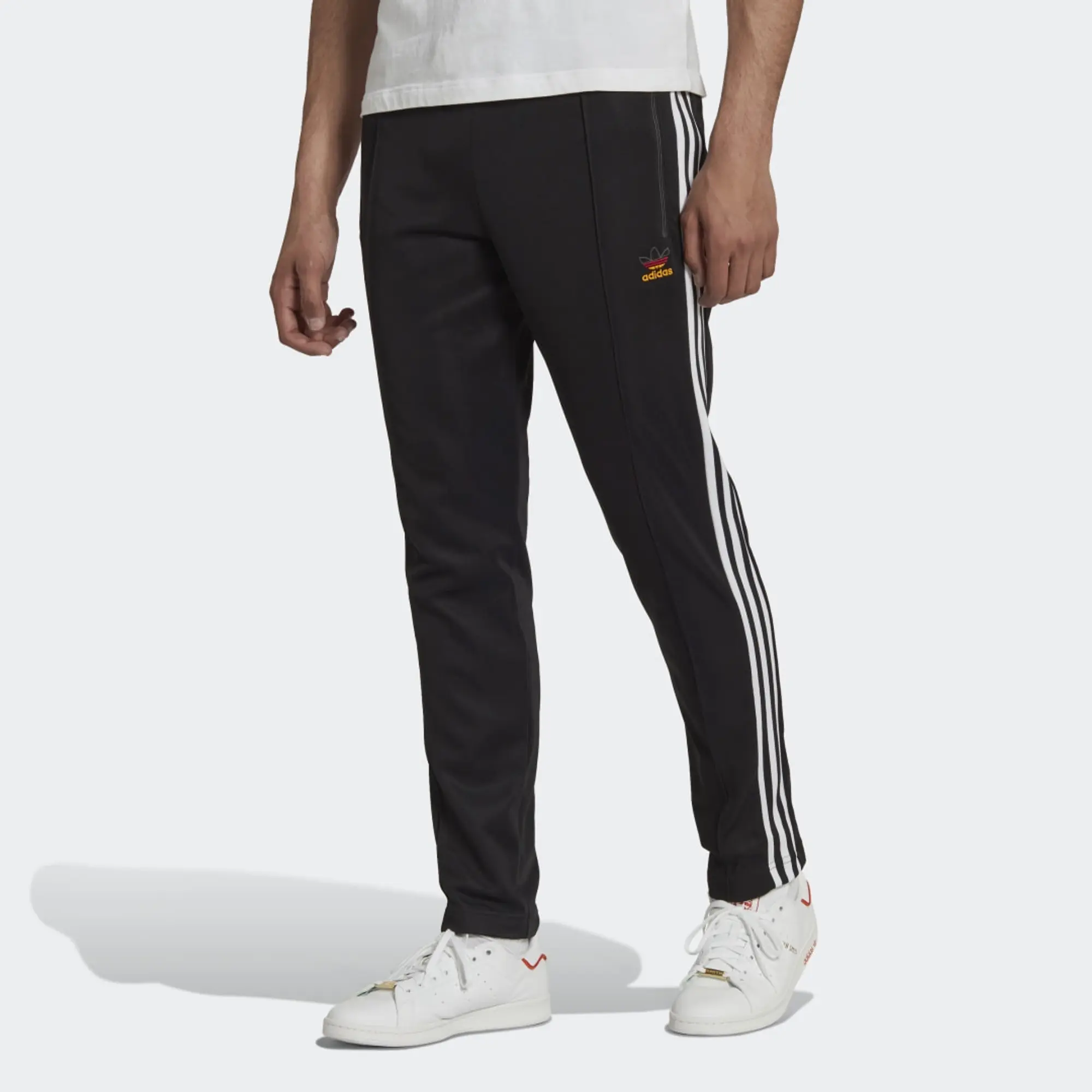 Adidas 3 Stripe 'Germany' Track Pant Black/White/Red