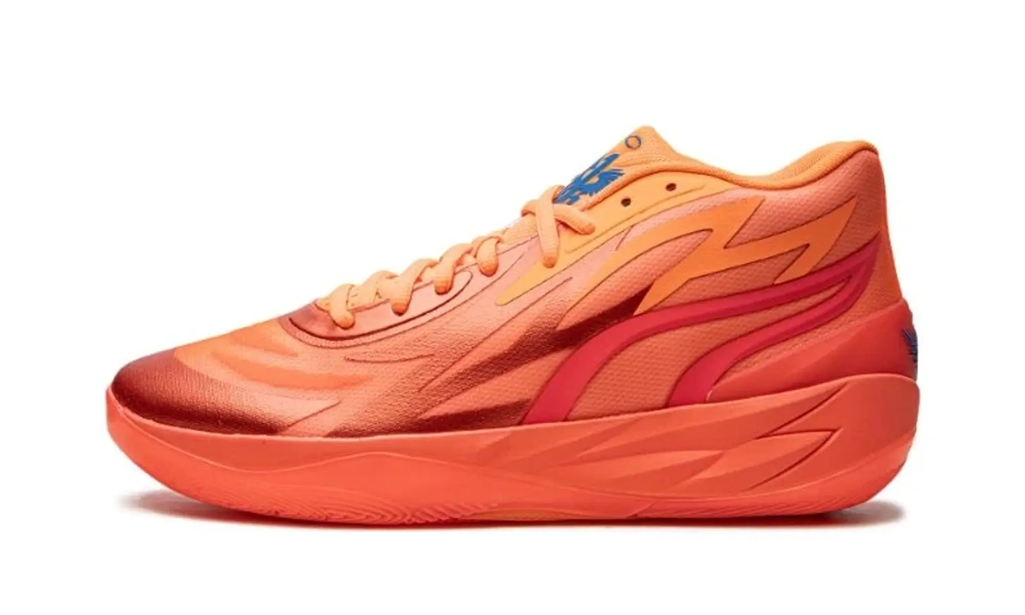 PUMA MB.02 Basketball Shoes, Fiery Coral/Ultra Orange